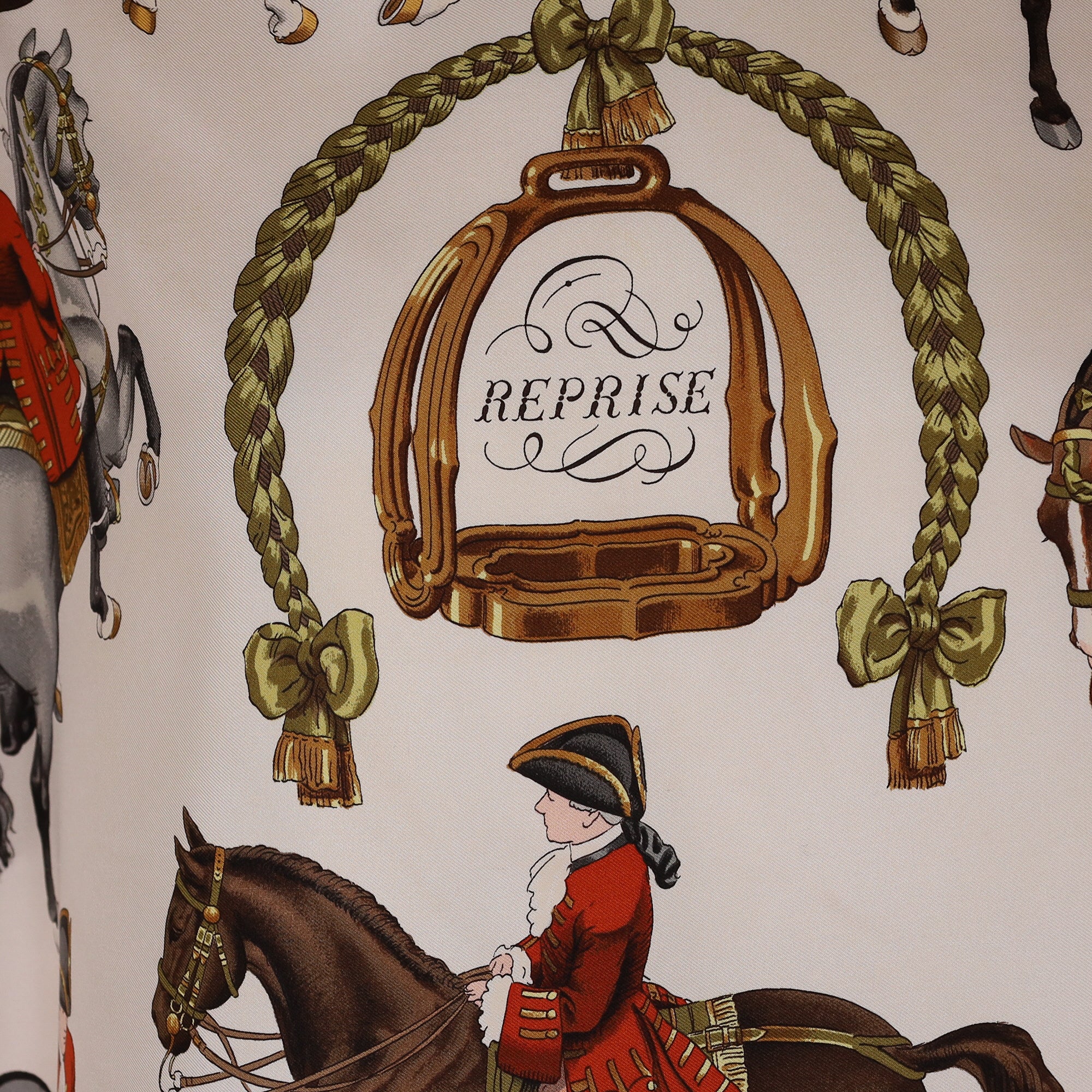 Hermès Reprise Silk Scarf