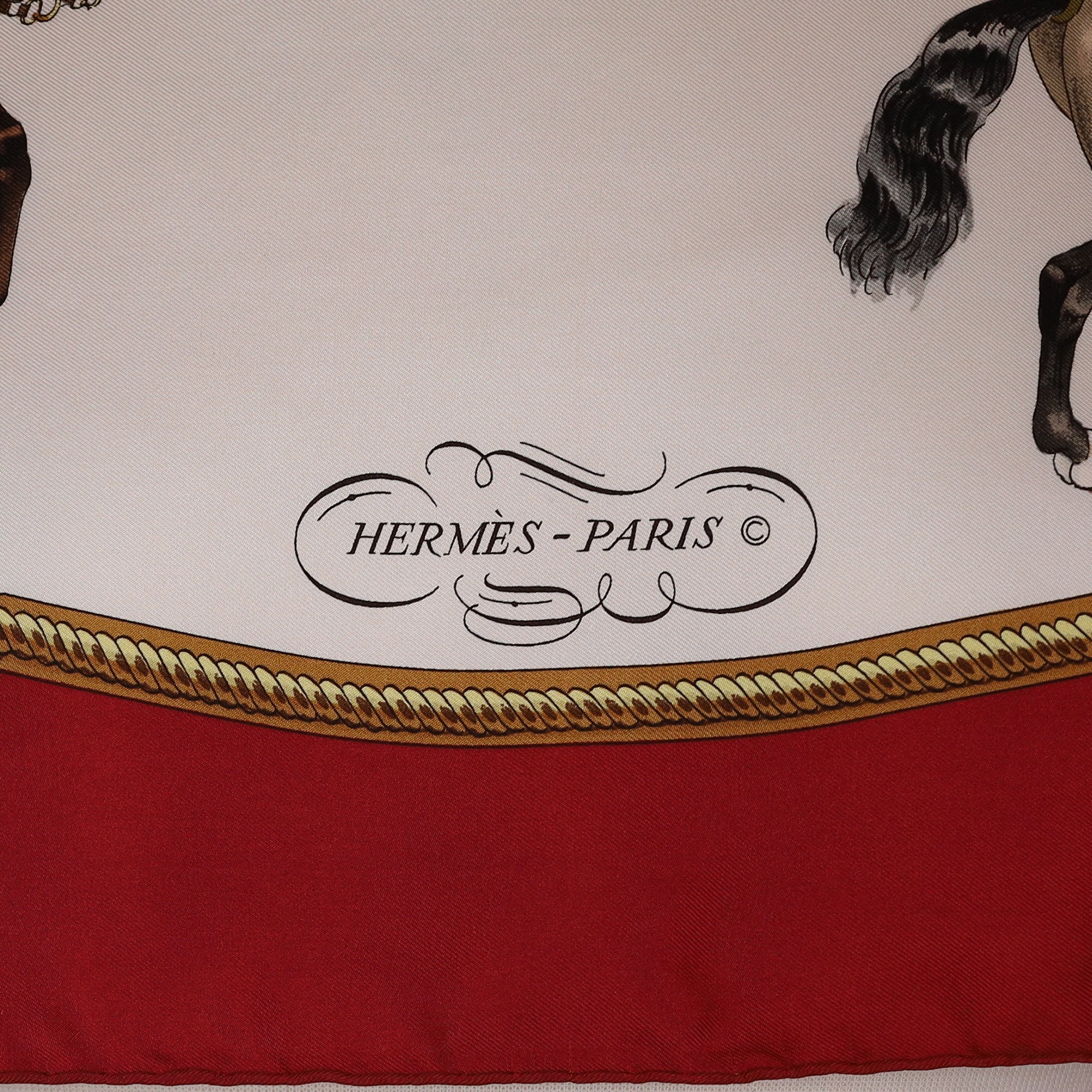 Hermès Reprise Silk Scarf