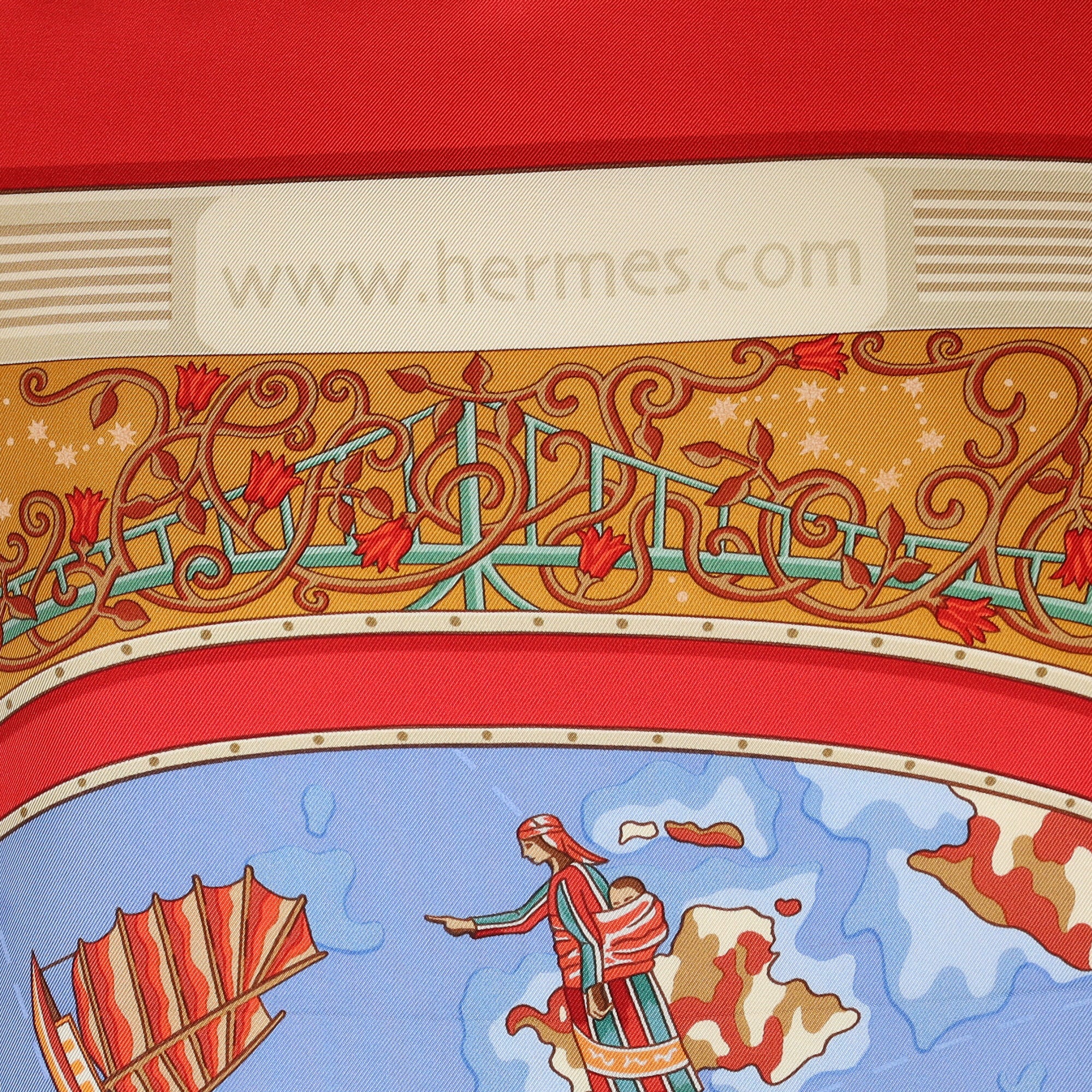 Hermès www.hermès.com Silk Scarf