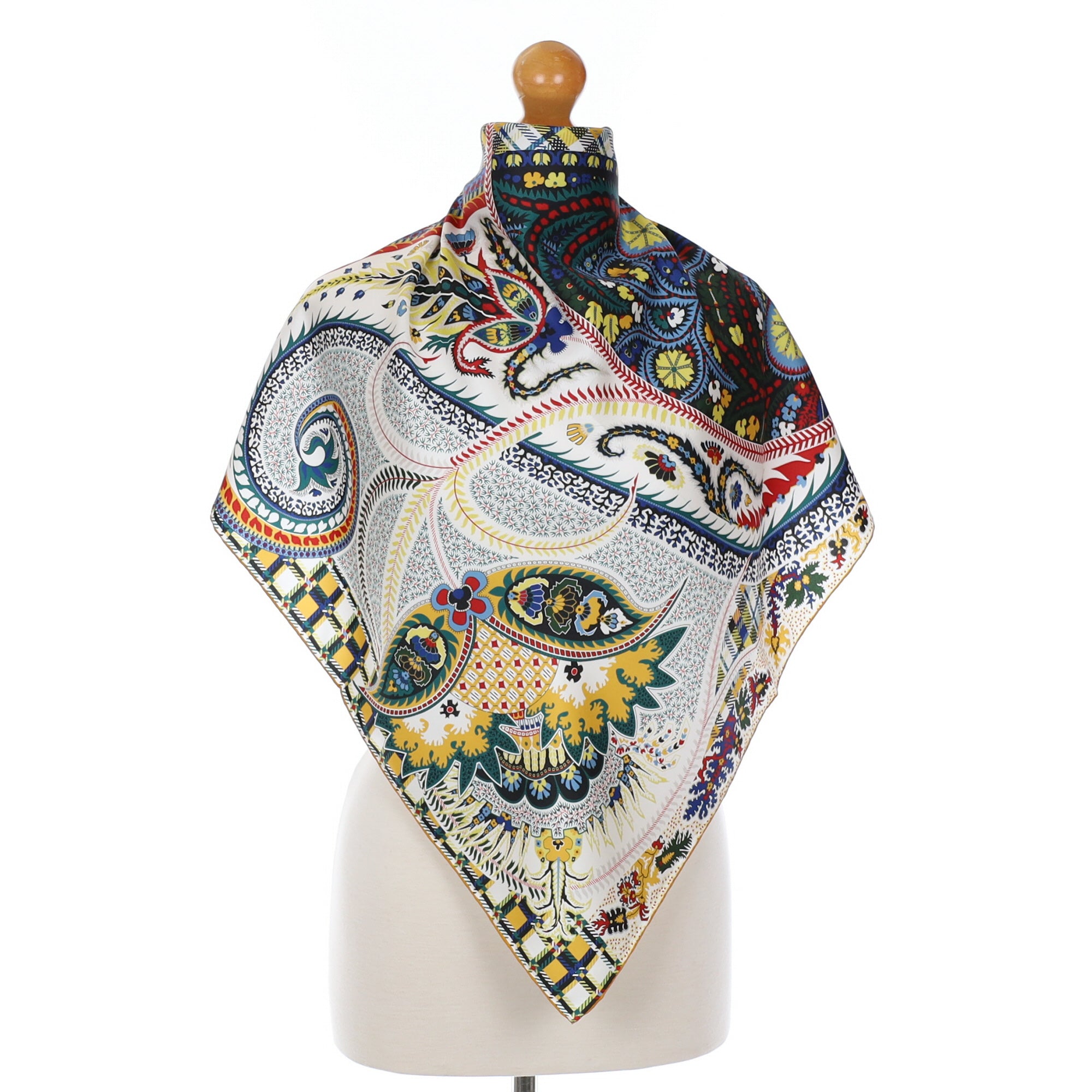Immaculate Paisley Silk Scarf
