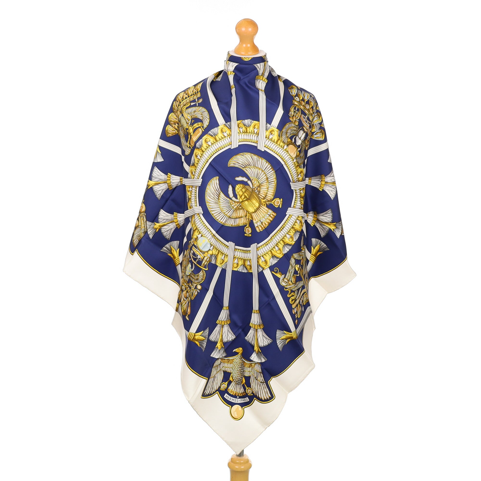 Brand New Sleeved Hermès Egypt Silk Scarf