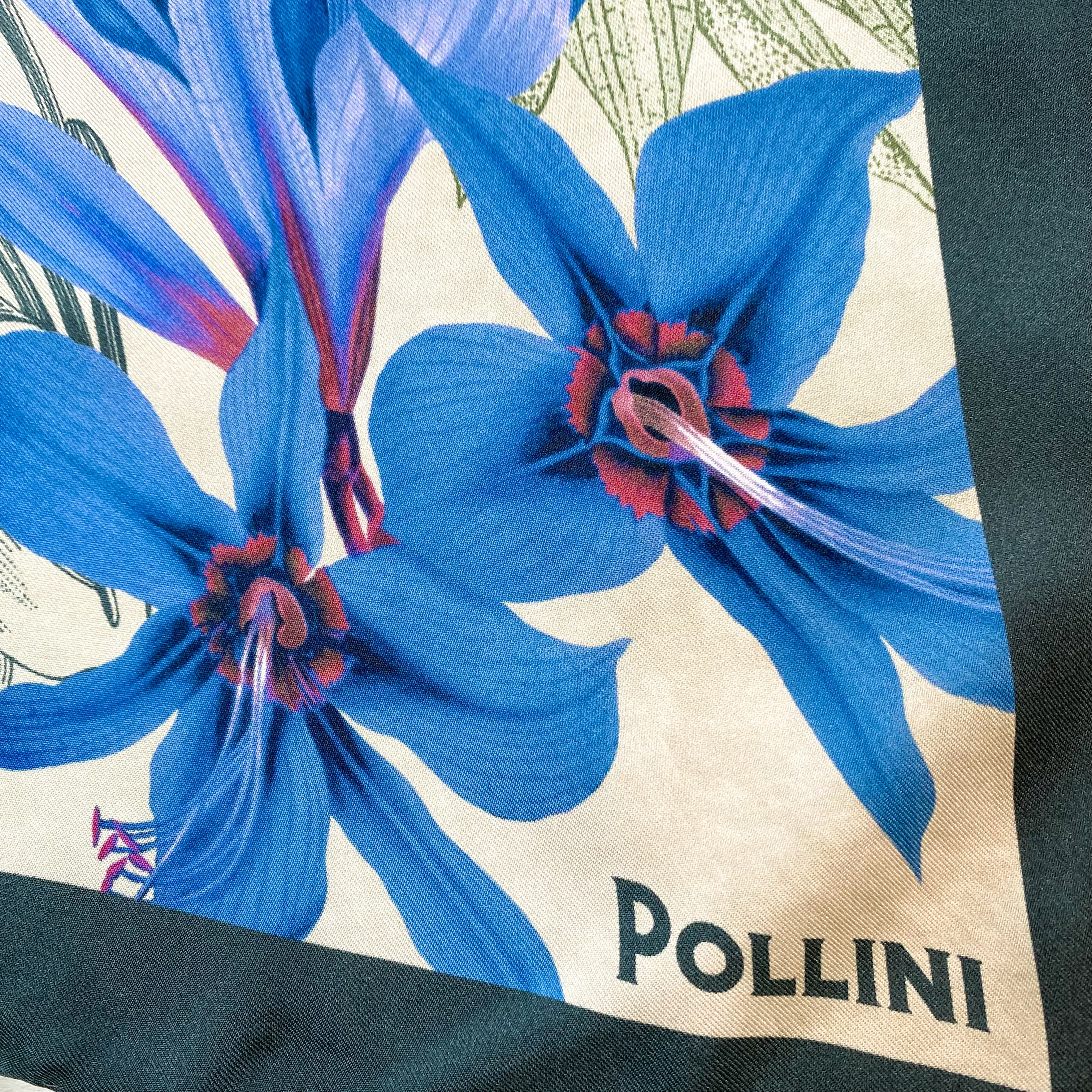Pollini Floral Silk Scarf