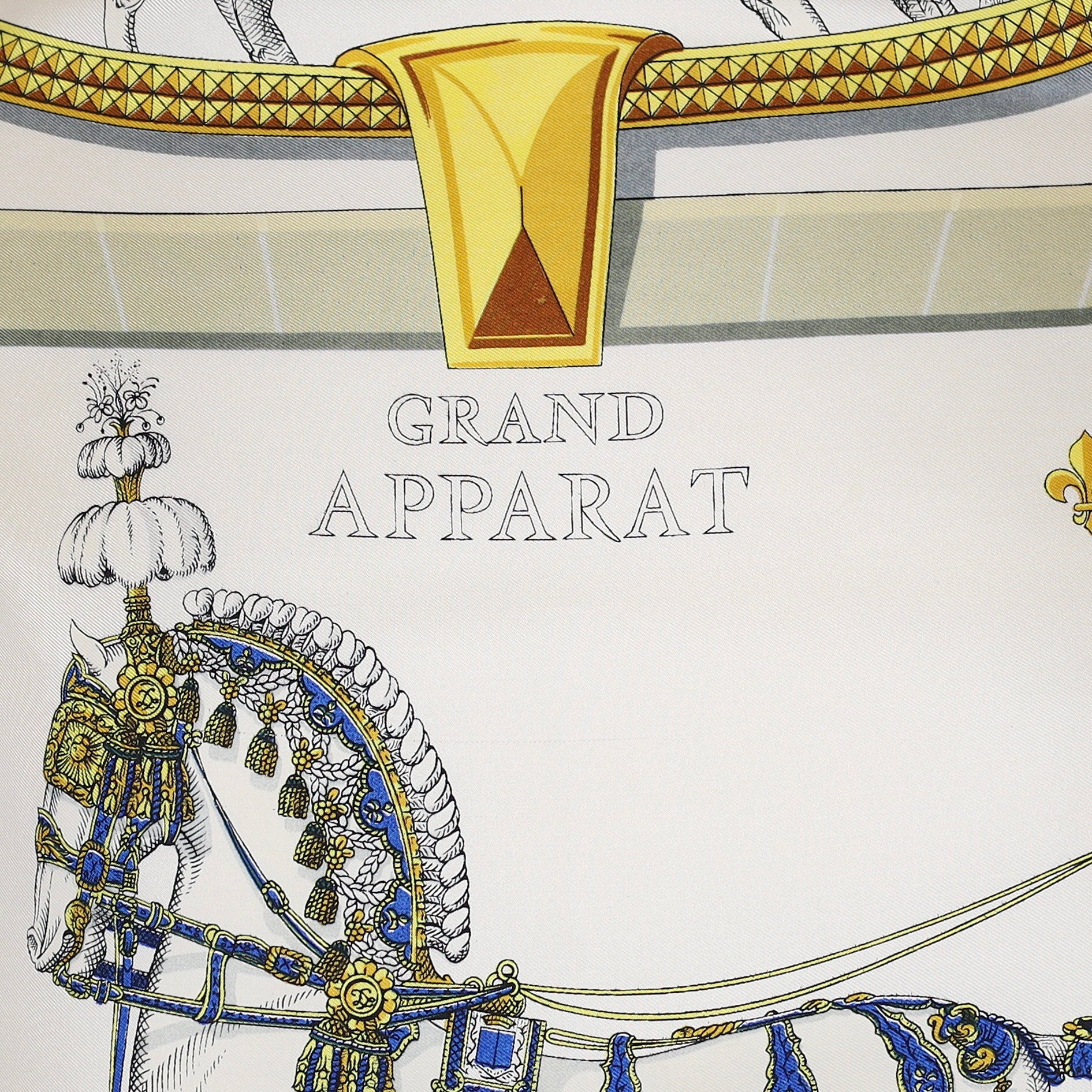 Hermès Grand Apparat Silk Scarf