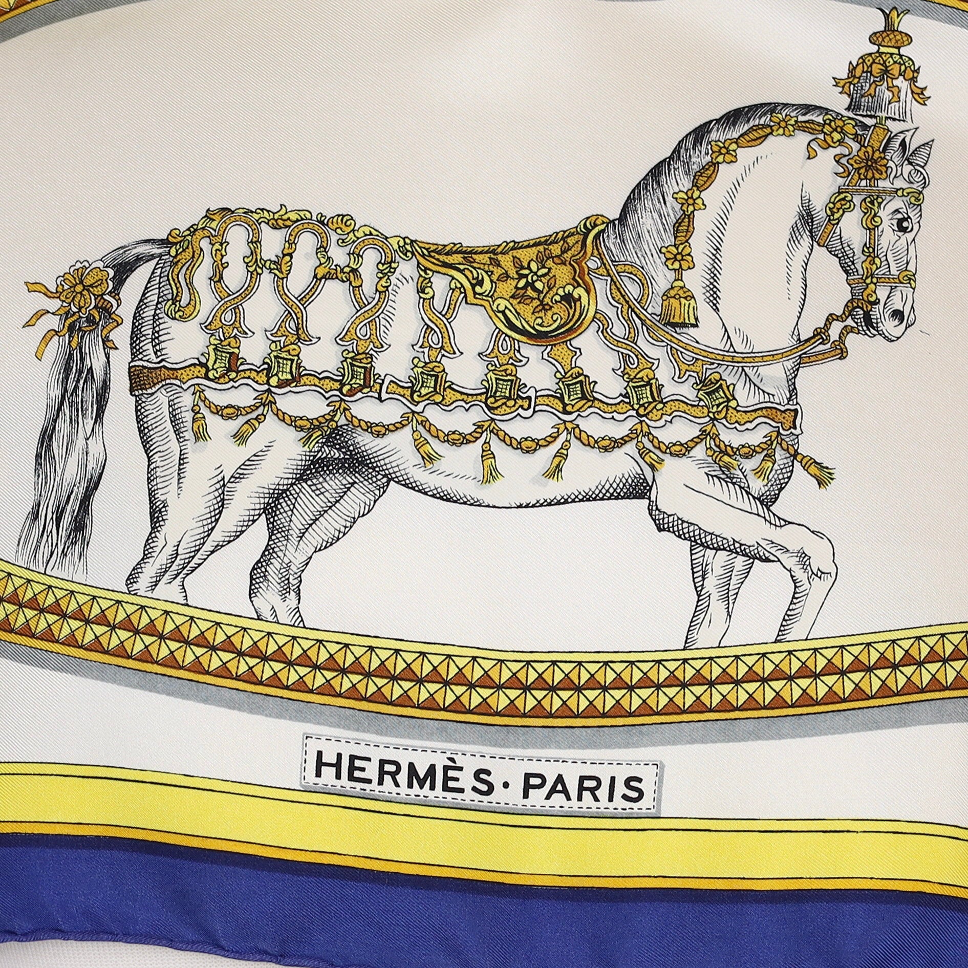 Hermès Grand Apparat Silk Scarf