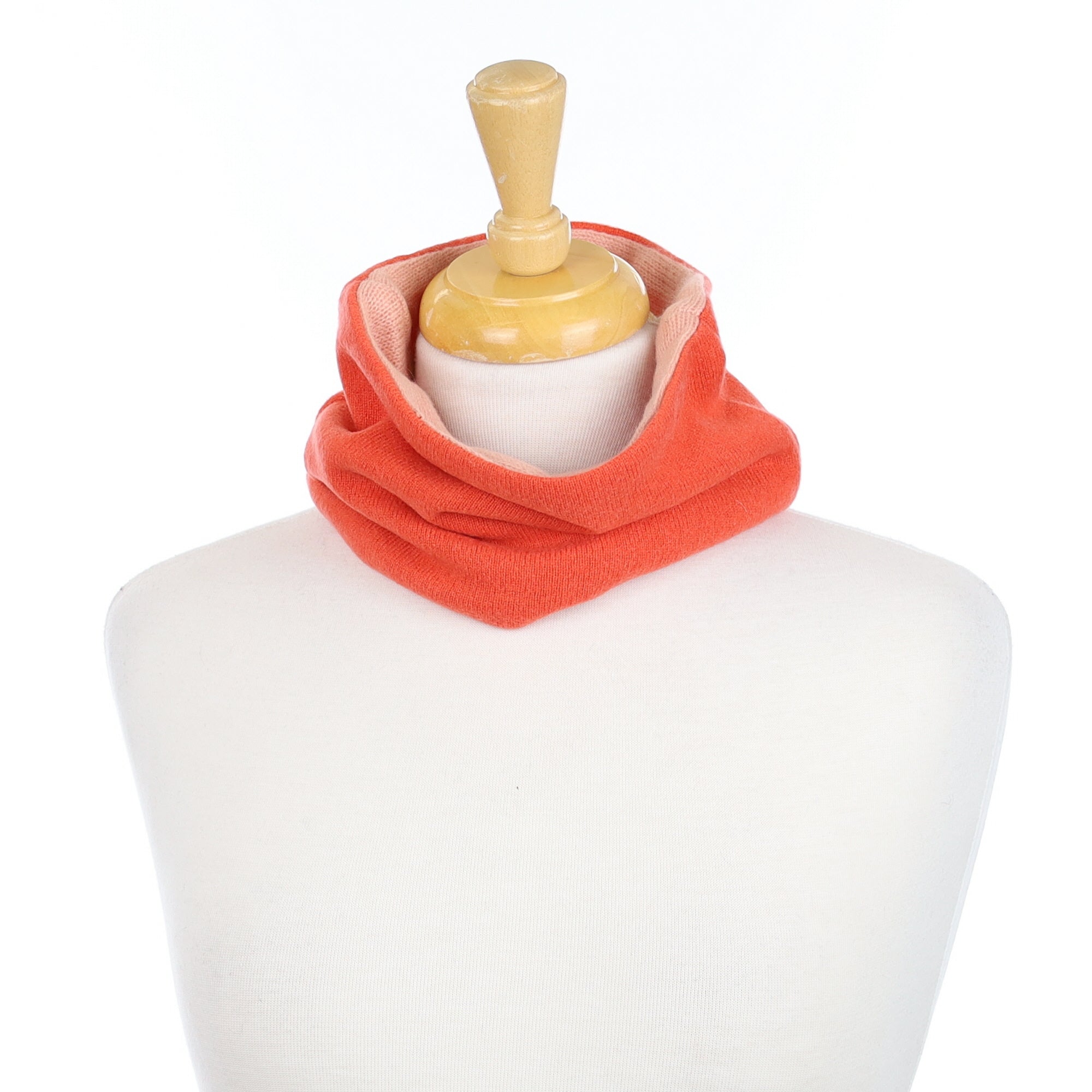 Orange and Peach Neck Warmer