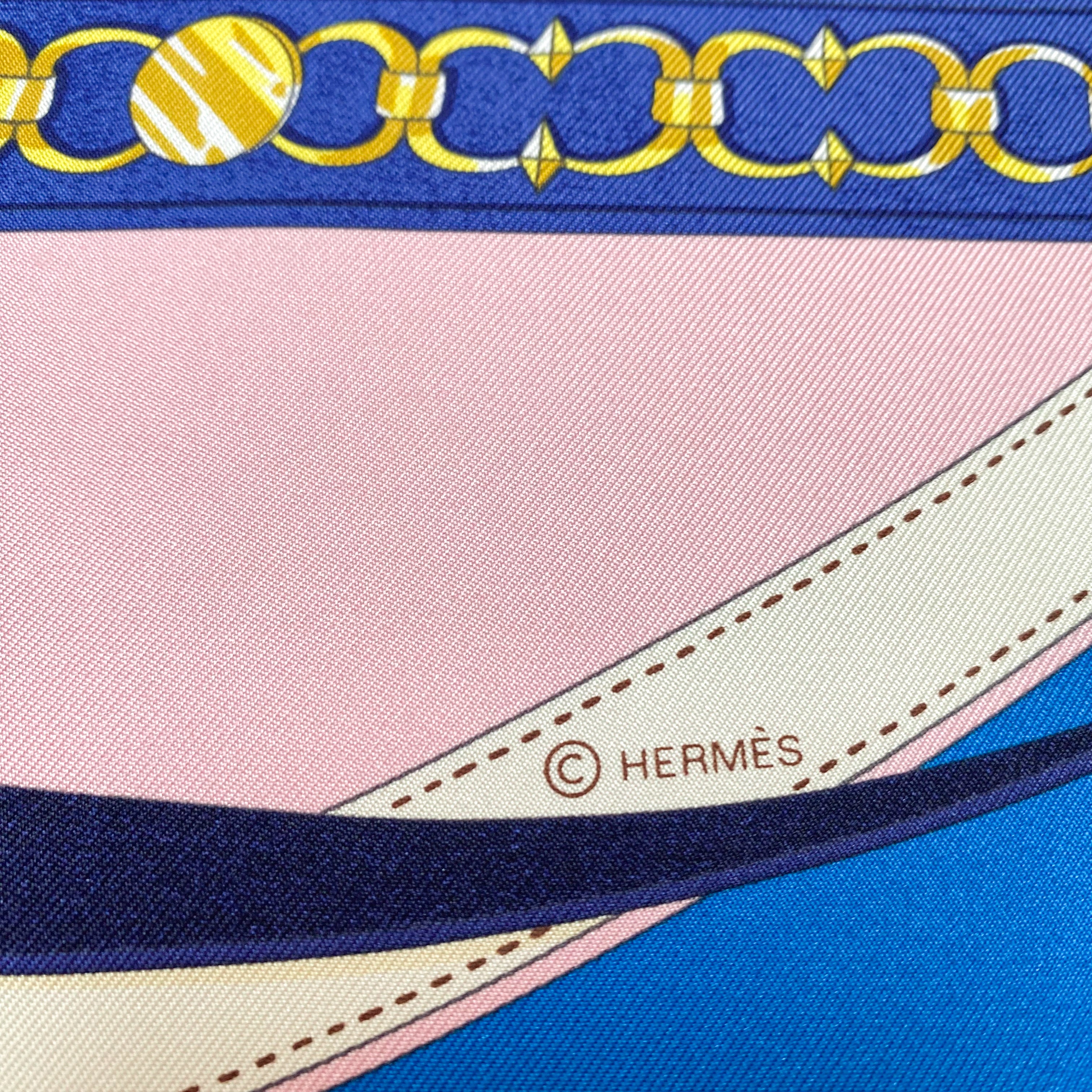 Pristine Boxed Hermès La Promenade du Matin Silk Scarf