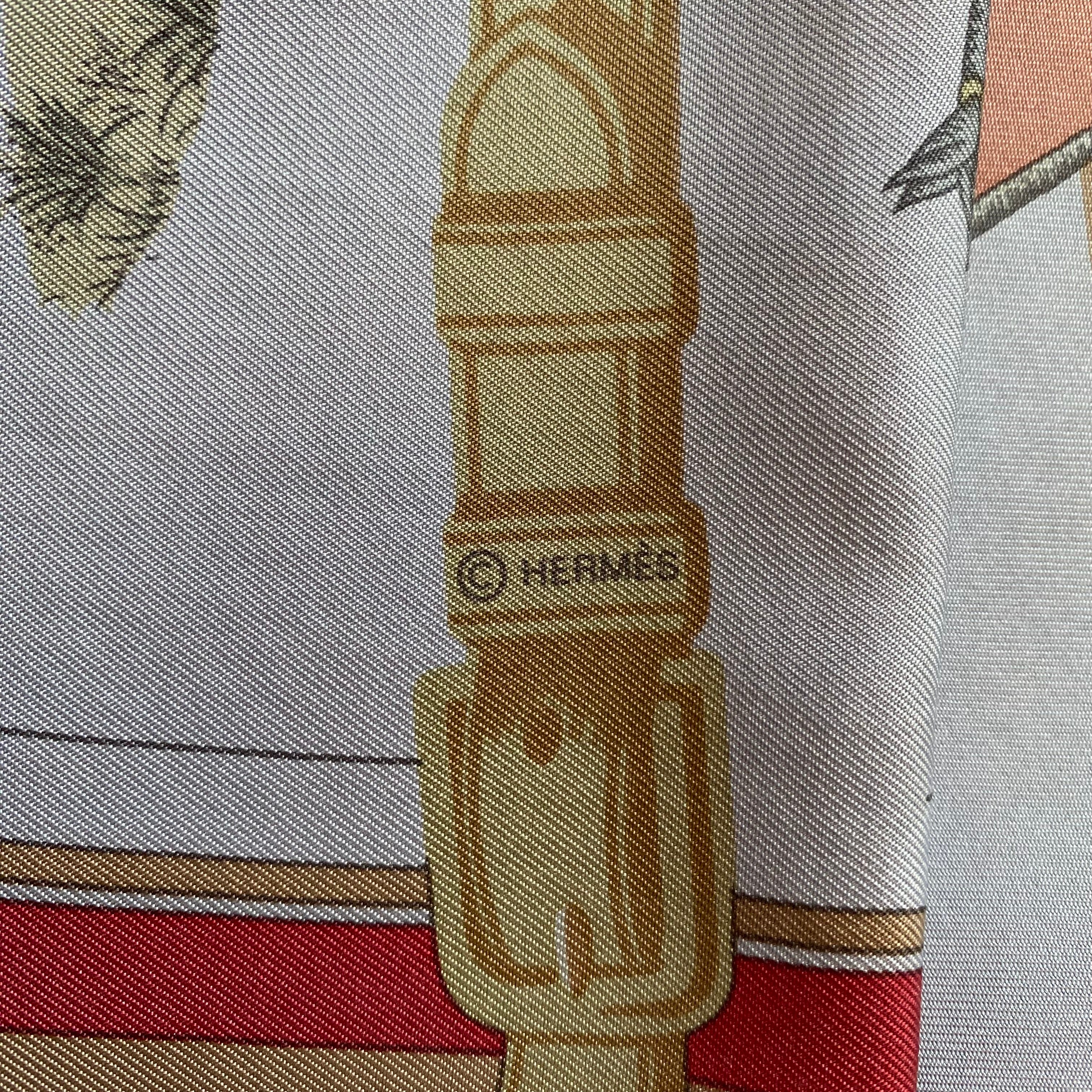 Brand New Boxed Hermès Carré En Carrés Silk Scarf