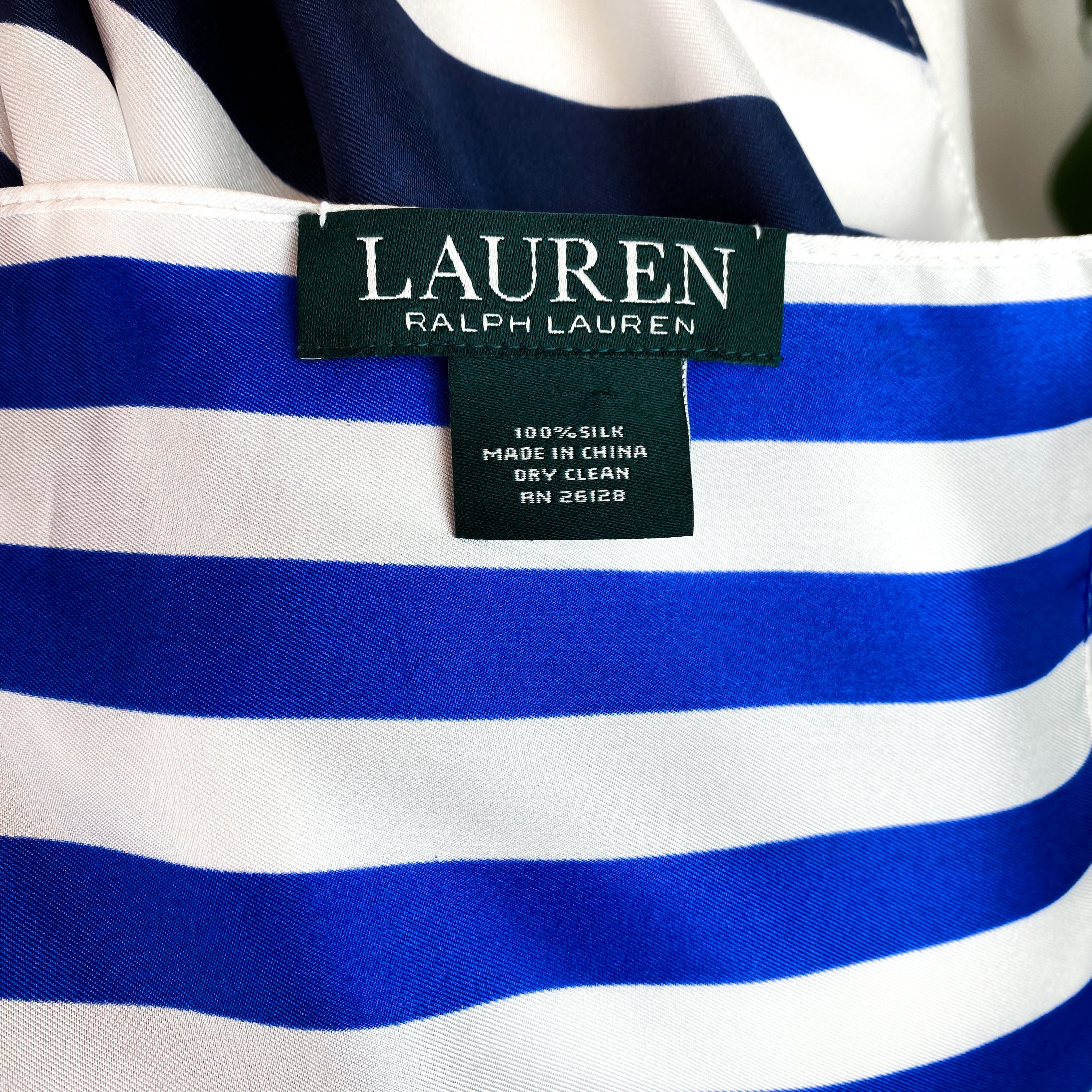 Immaculate Ralph Lauren Long Silk Scarf