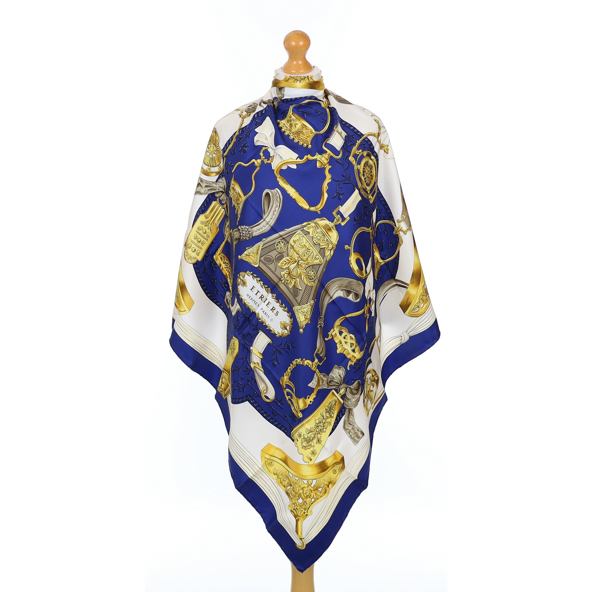 Hermès Etriers Silk Scarf