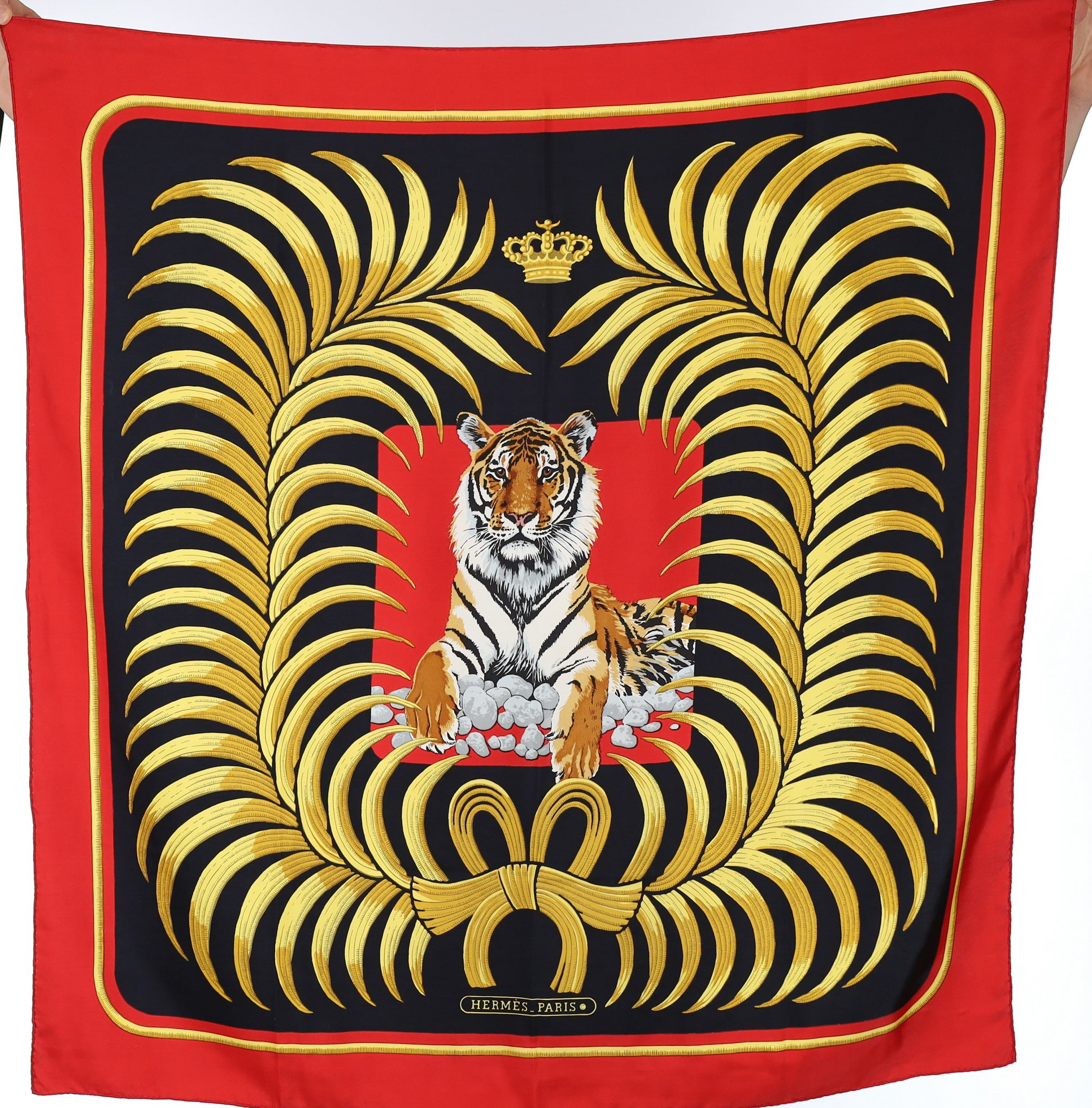 Hermès Tigre Royal Silk Scarf