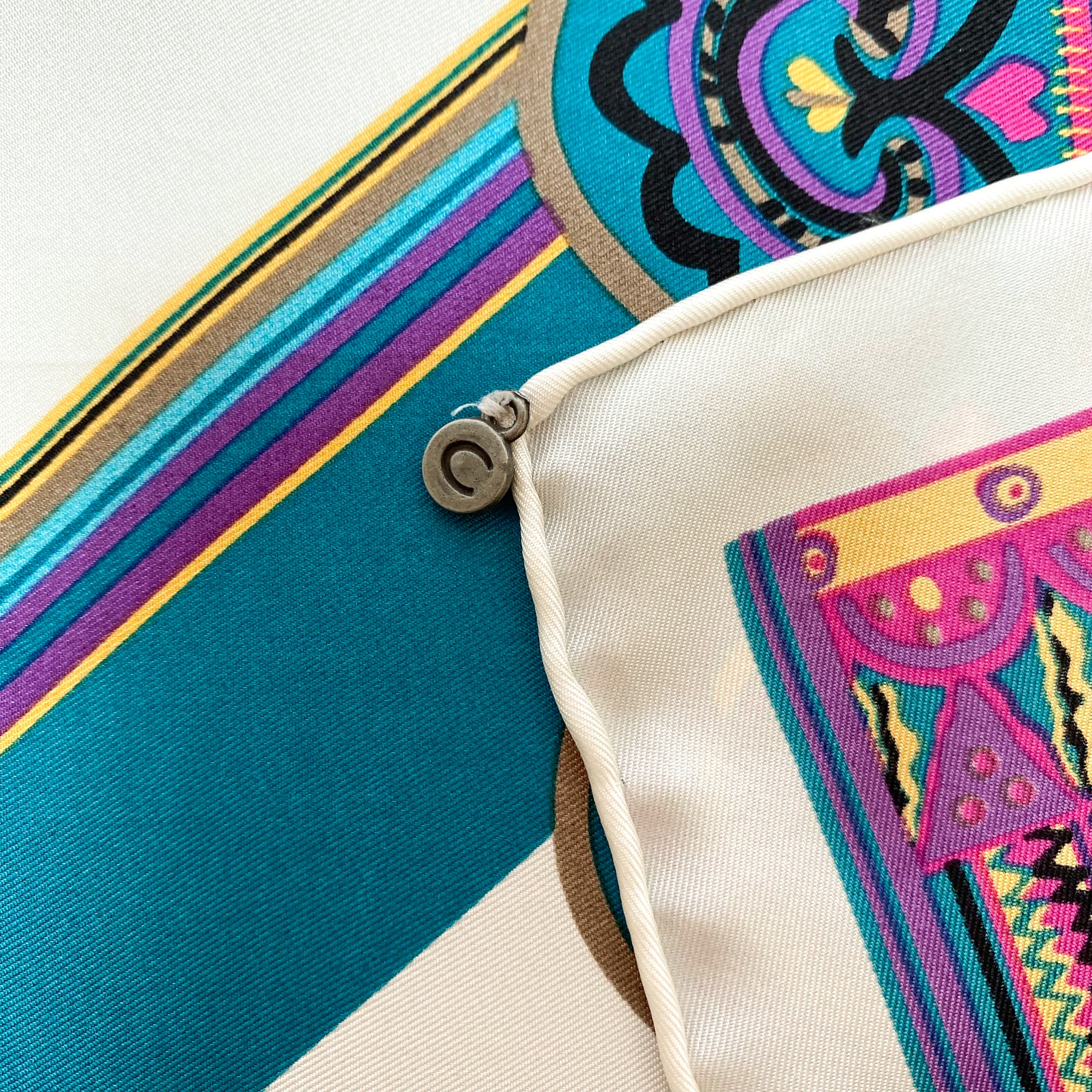 Codello Paisley Silk Scarf