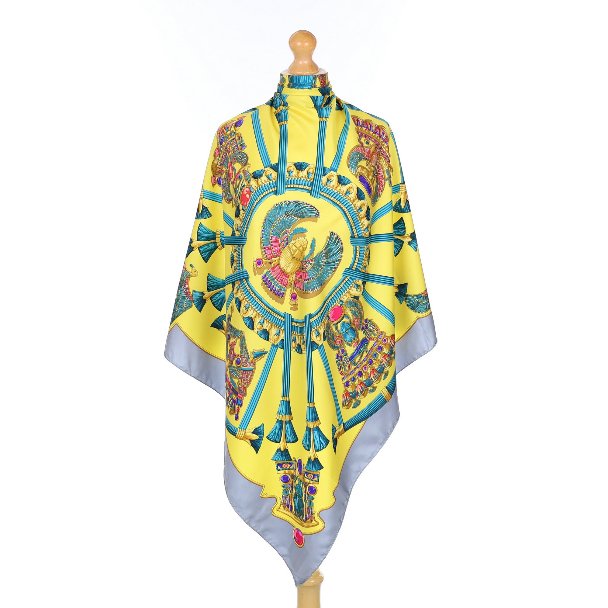 Hermès Égypte Silk Scarf