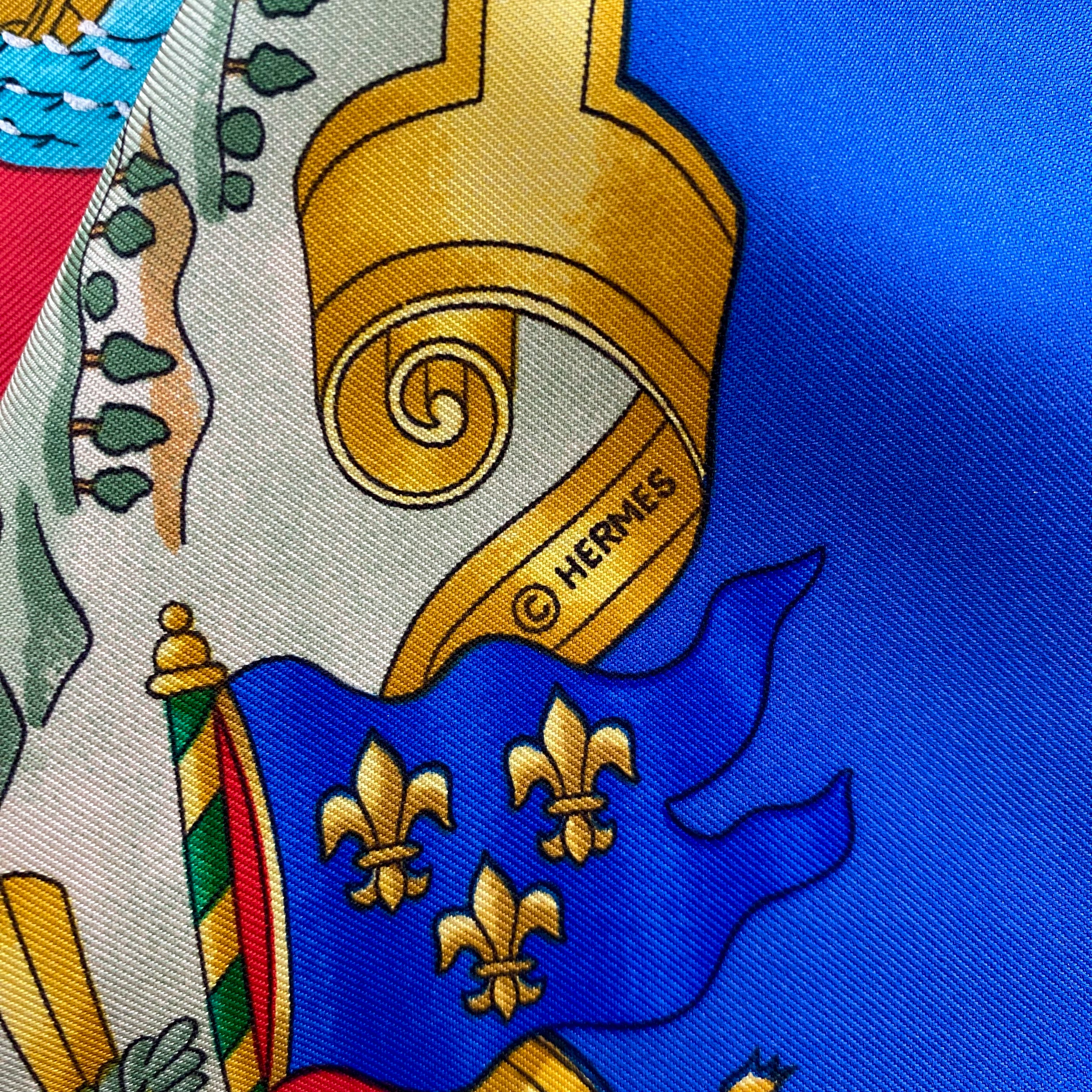 Hermès Voiles De Lumiere 1995 Silk Scarf