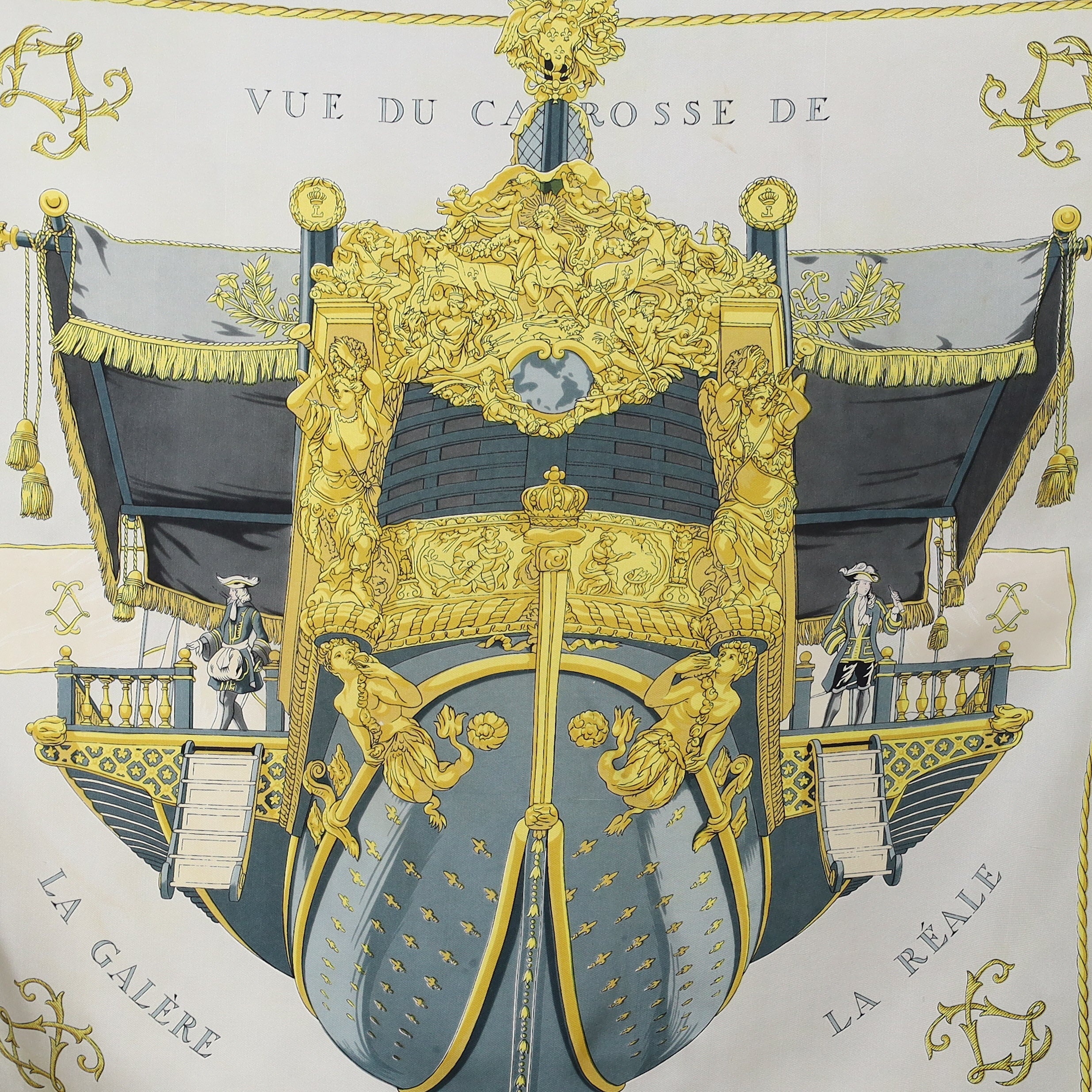 Hermès La Réale Silk Scarf