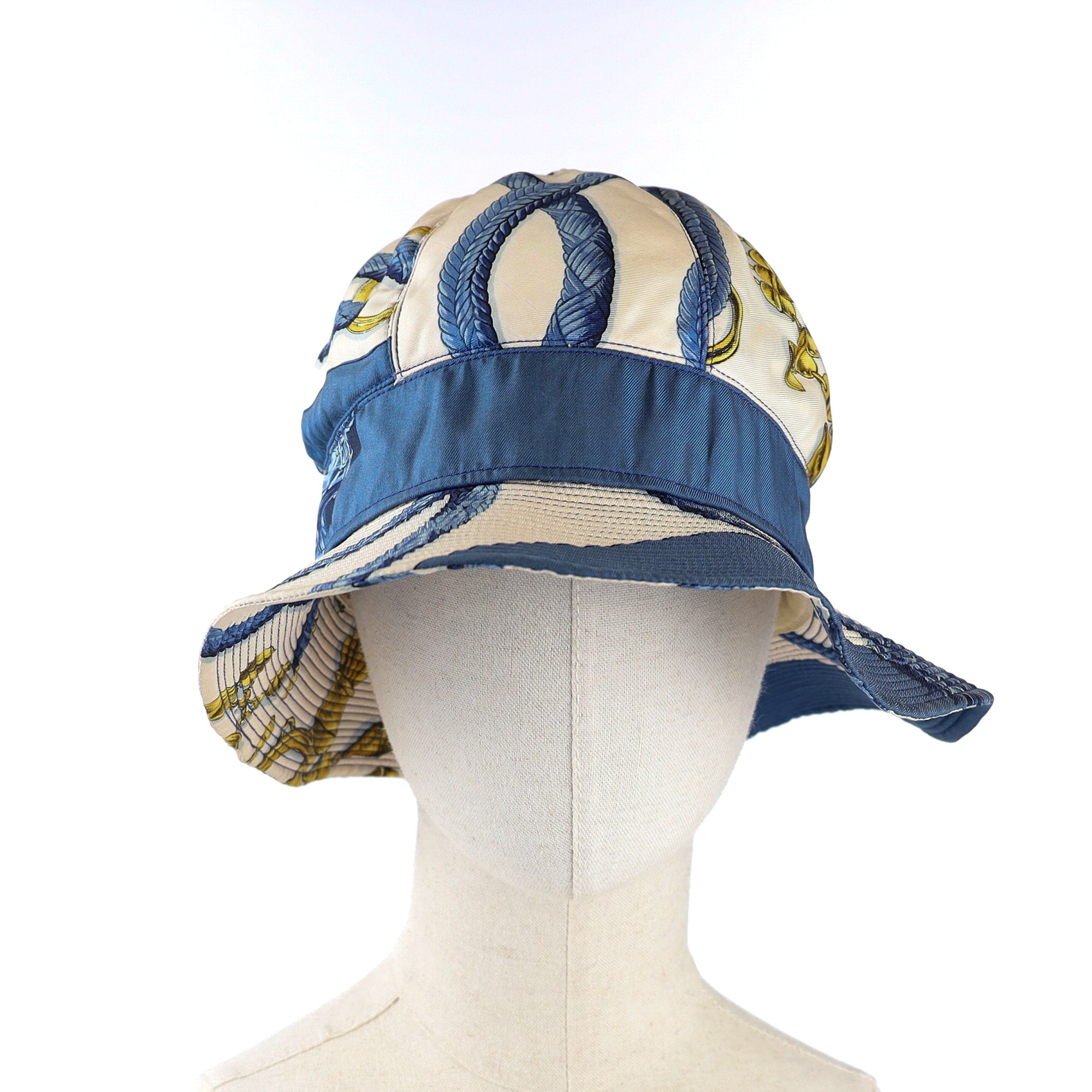 Hermès “Boutique Sport” Vintage Silk Sun Hat