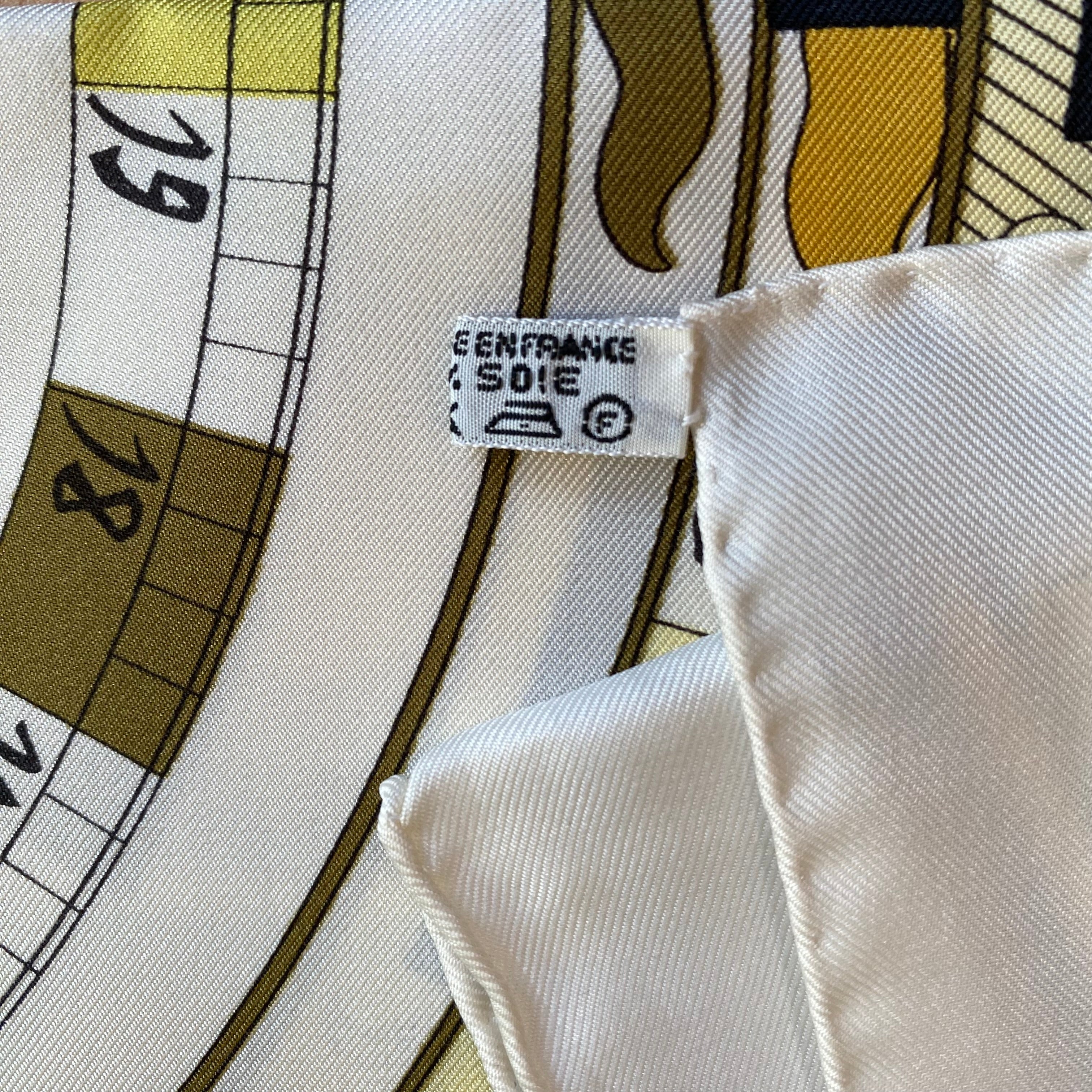 Hermès Dies et Hore Astrologie Silk Scarf