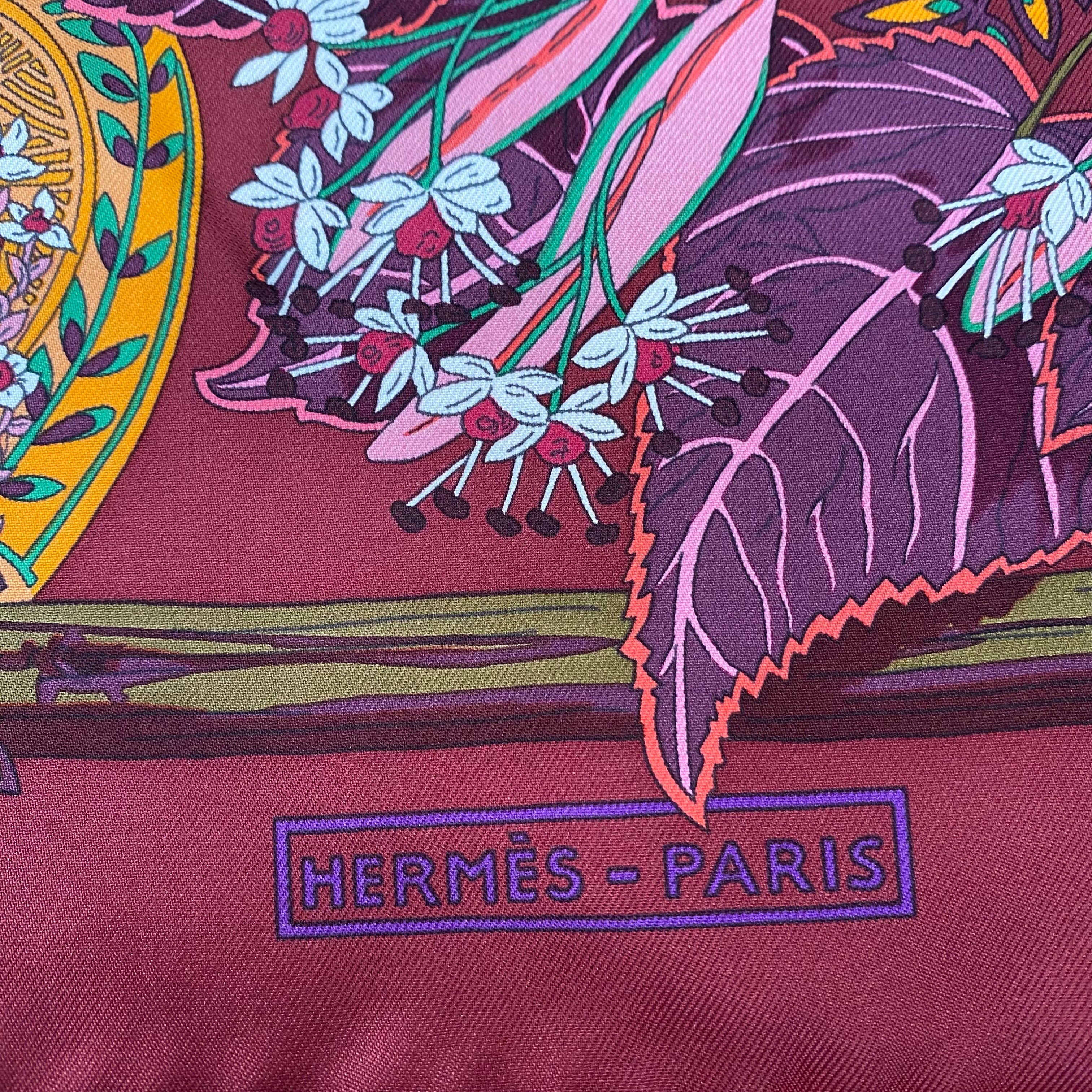 Pristine Boxed Hermès Mythes Et Métamorphoses Silk Scarf
