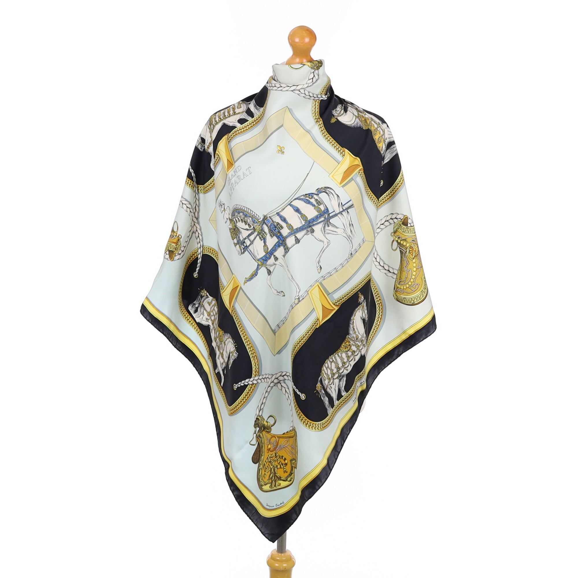 Hermès Grand Apparat Vintage Silk Scarf