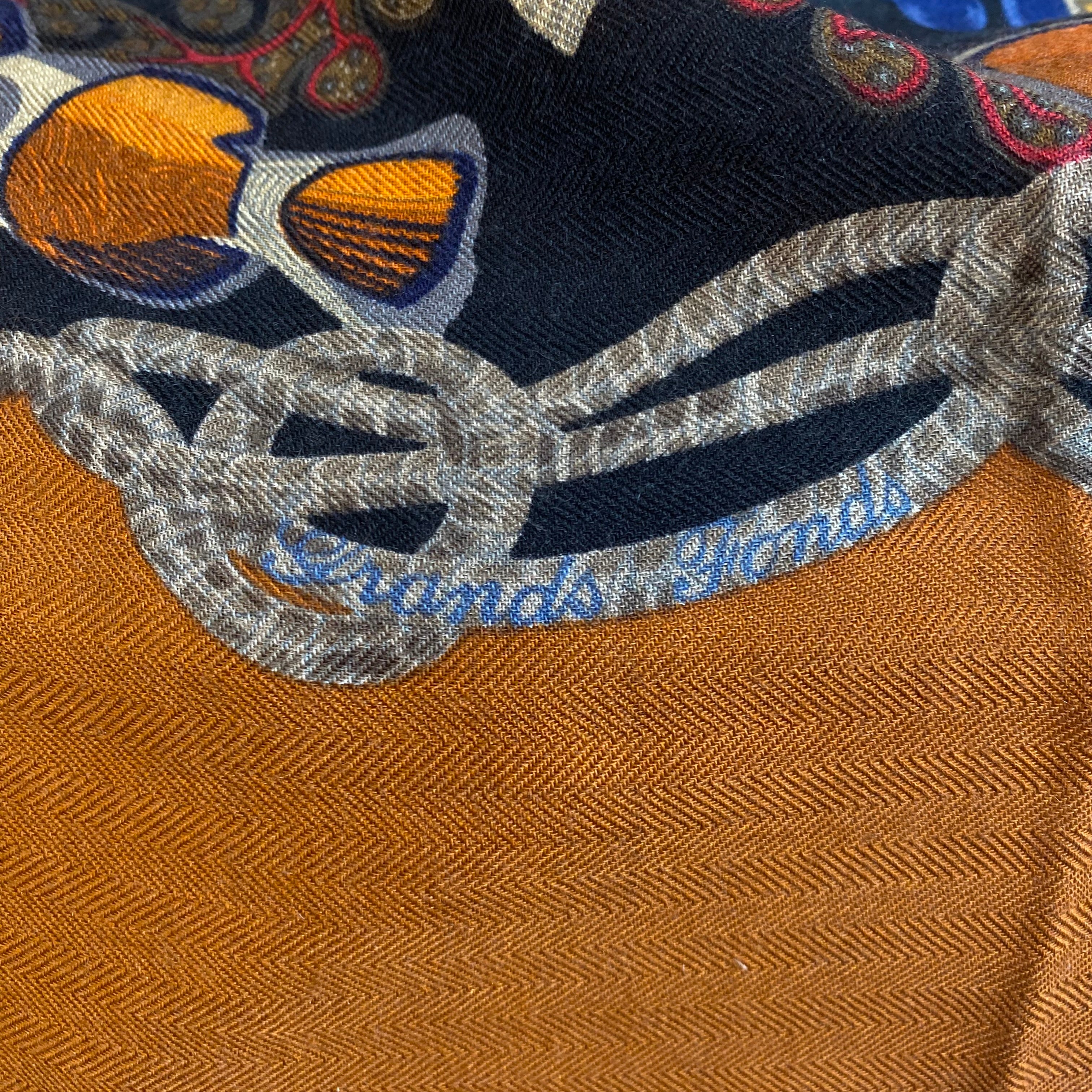 Hermès Grands Fonds Cashmere and Silk Scarf