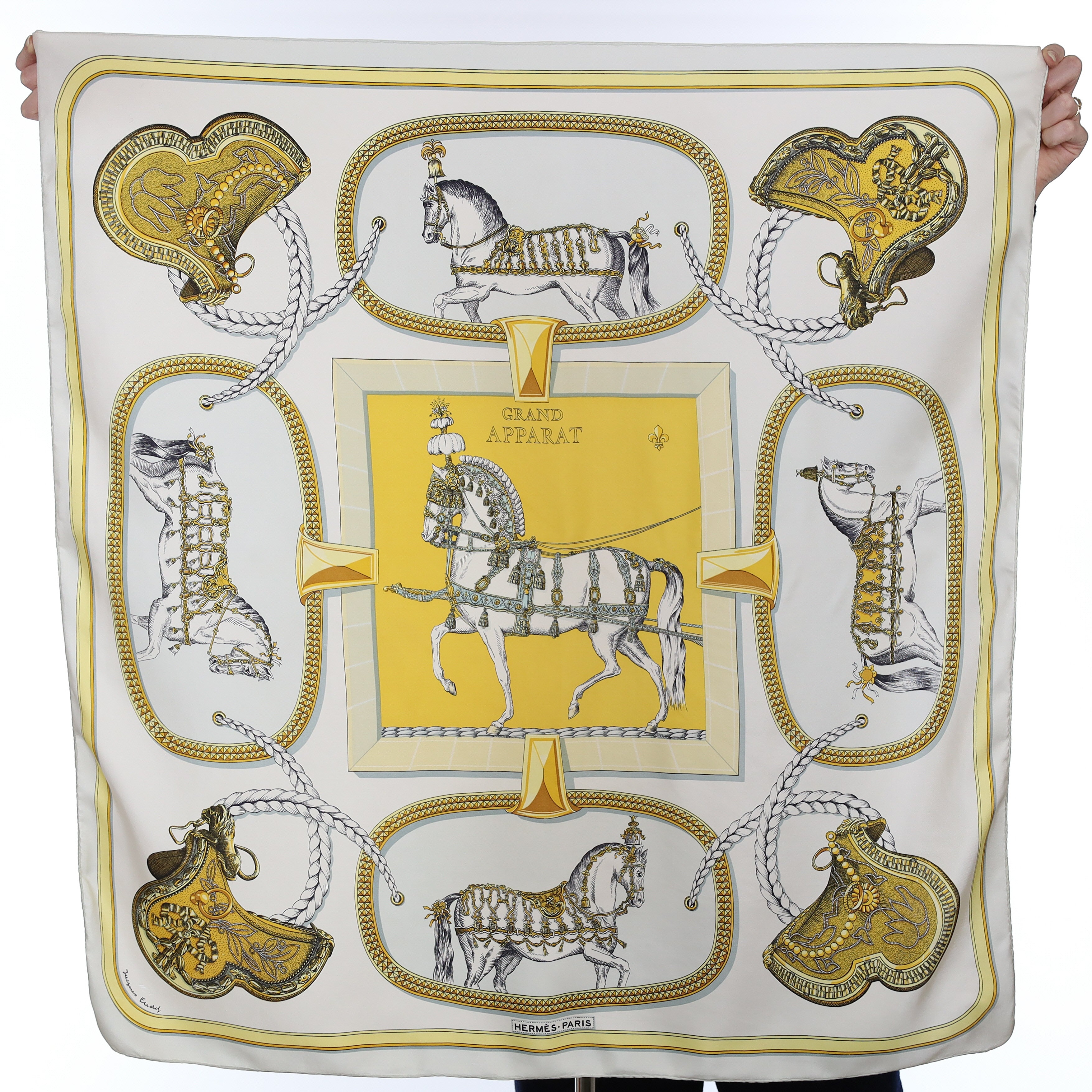 Hermès Grand Aparat Silk Scarf