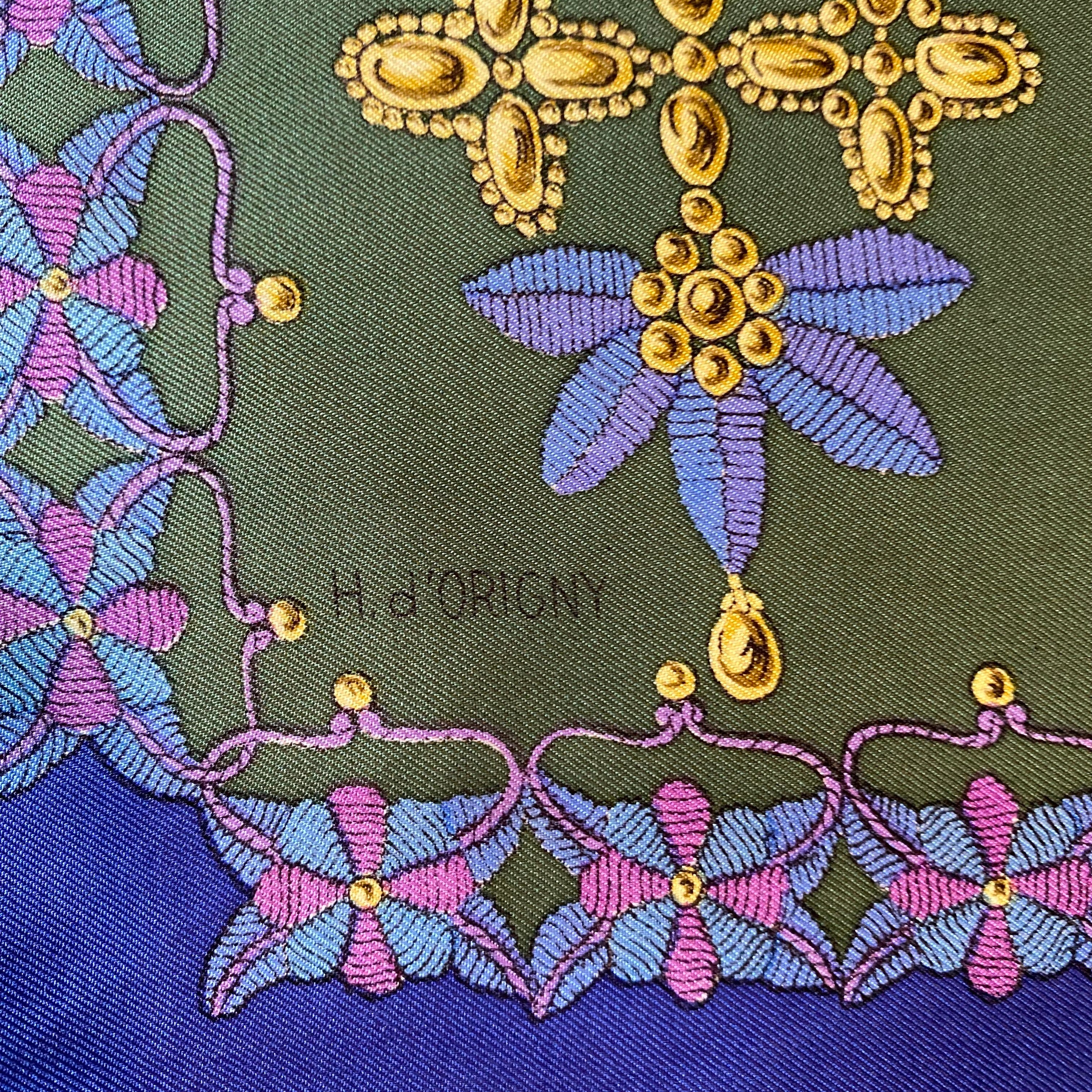 Hermès Schéhérazade Silk Scarf