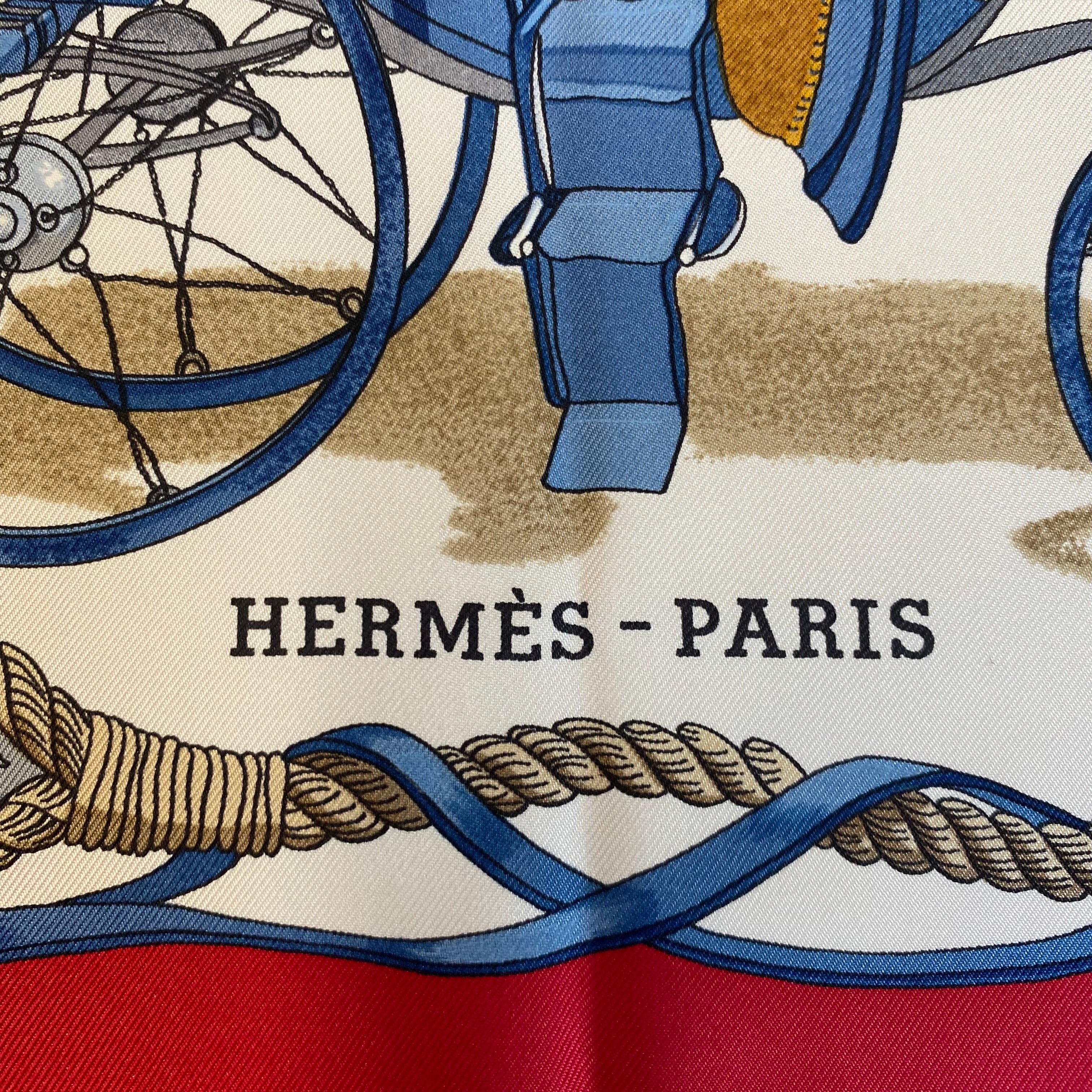 Hermès Musée Silk Scarf Quite Rare