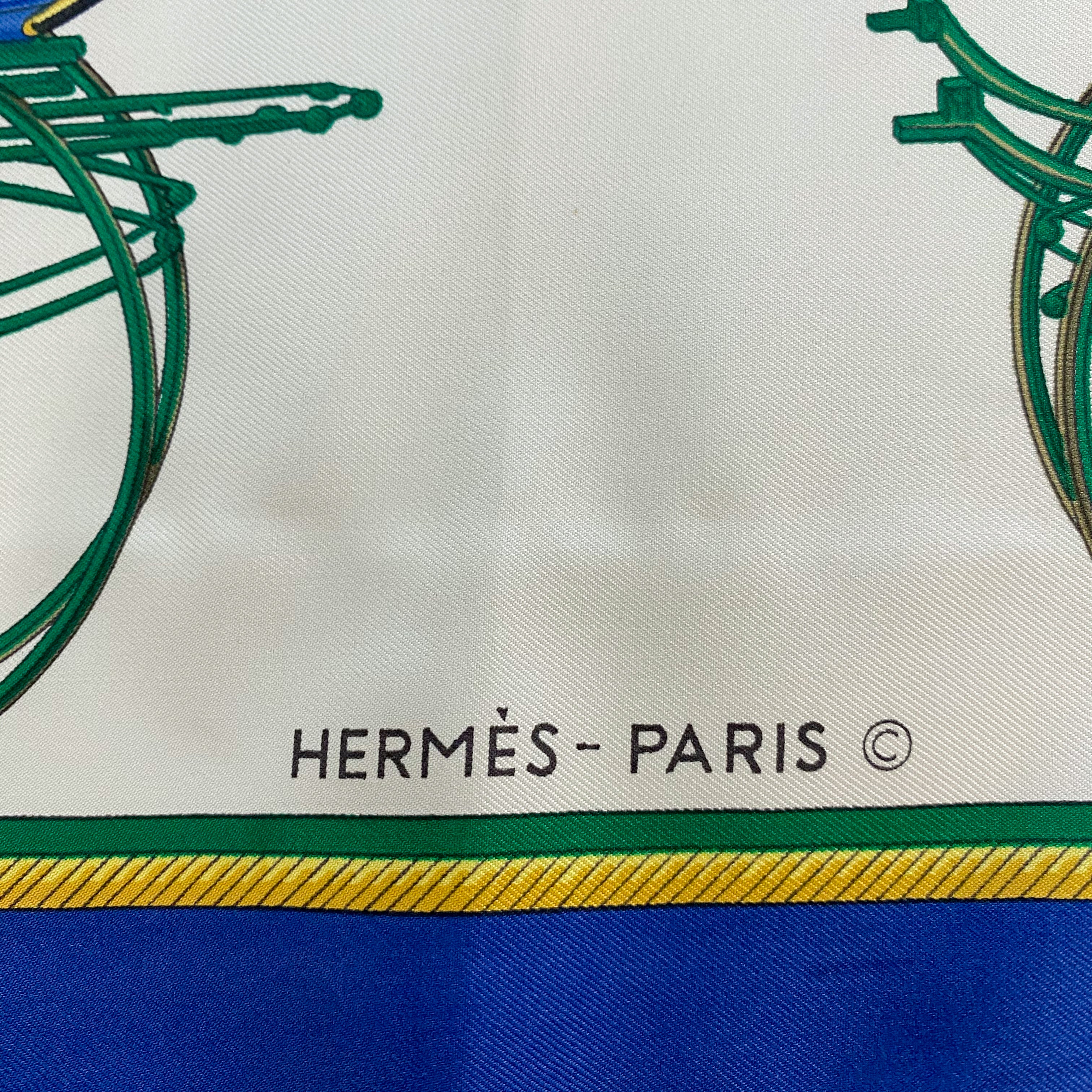 Hermès Les Voitures A Transformation Silk Scarf