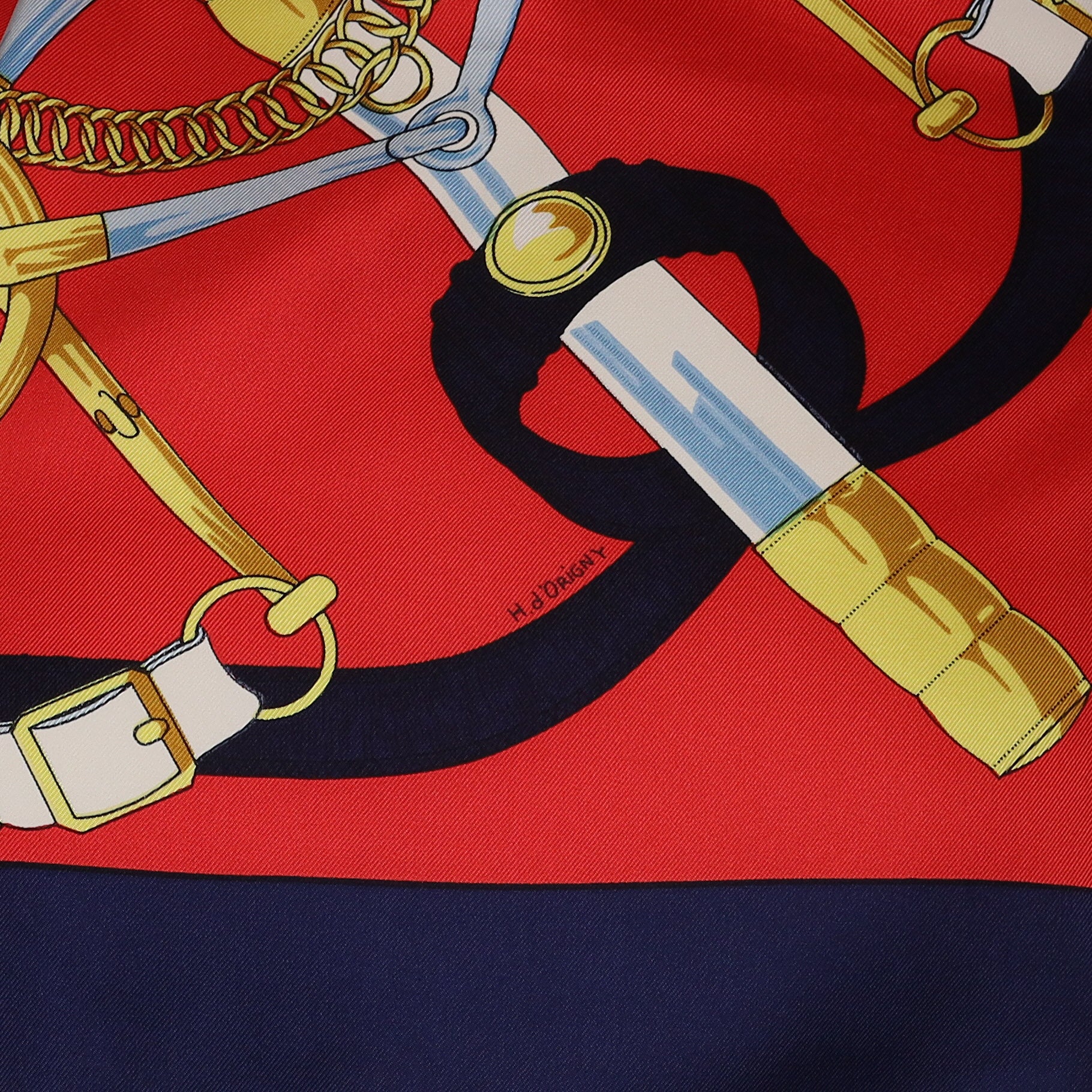 Hermès Eperon D’or Silk Scarf