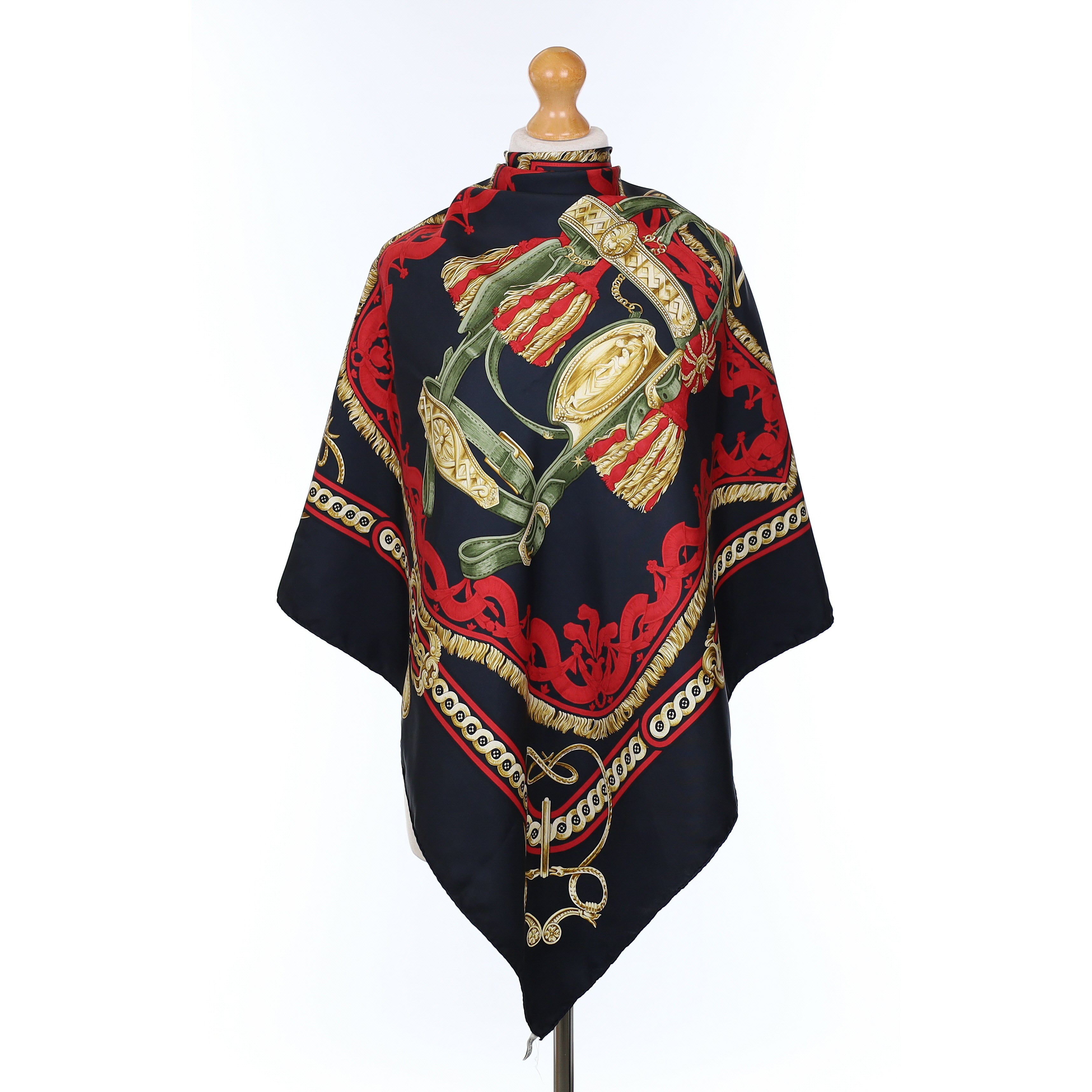 Hermès Bride De Cour Silk Scarf