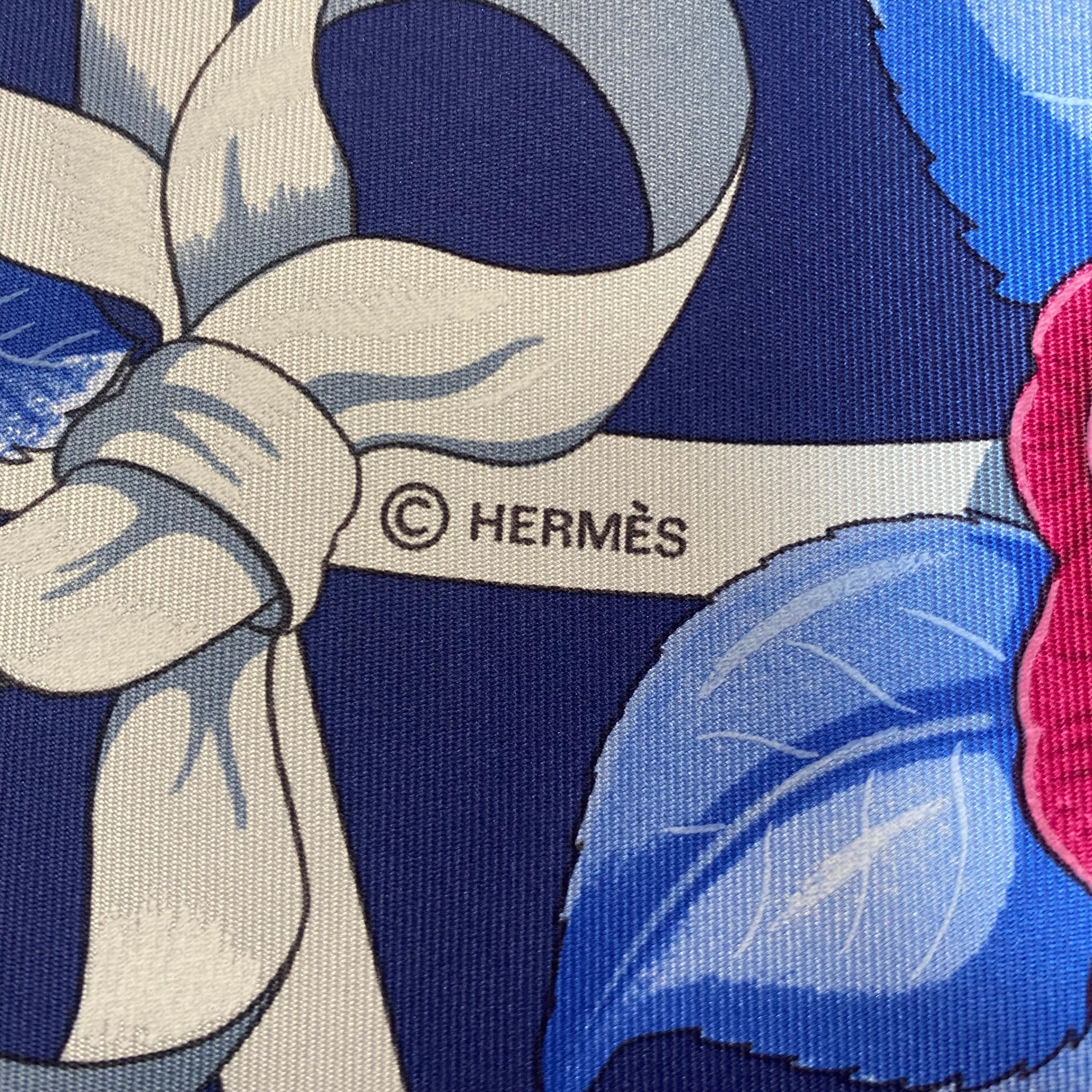 Hermes Fleurs De L’opéra Silk Scarf