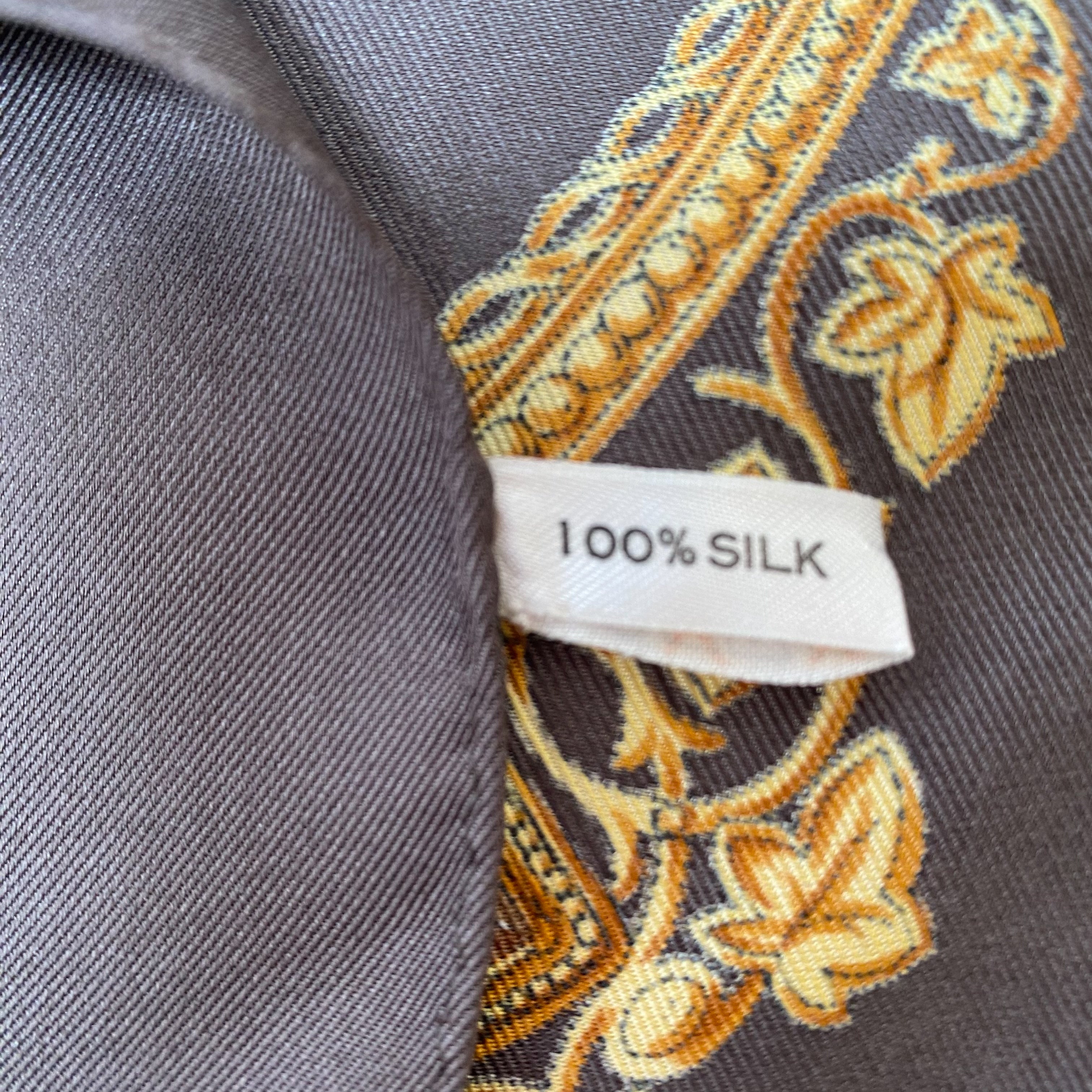 Renato Nucci Modern Silk Scarf