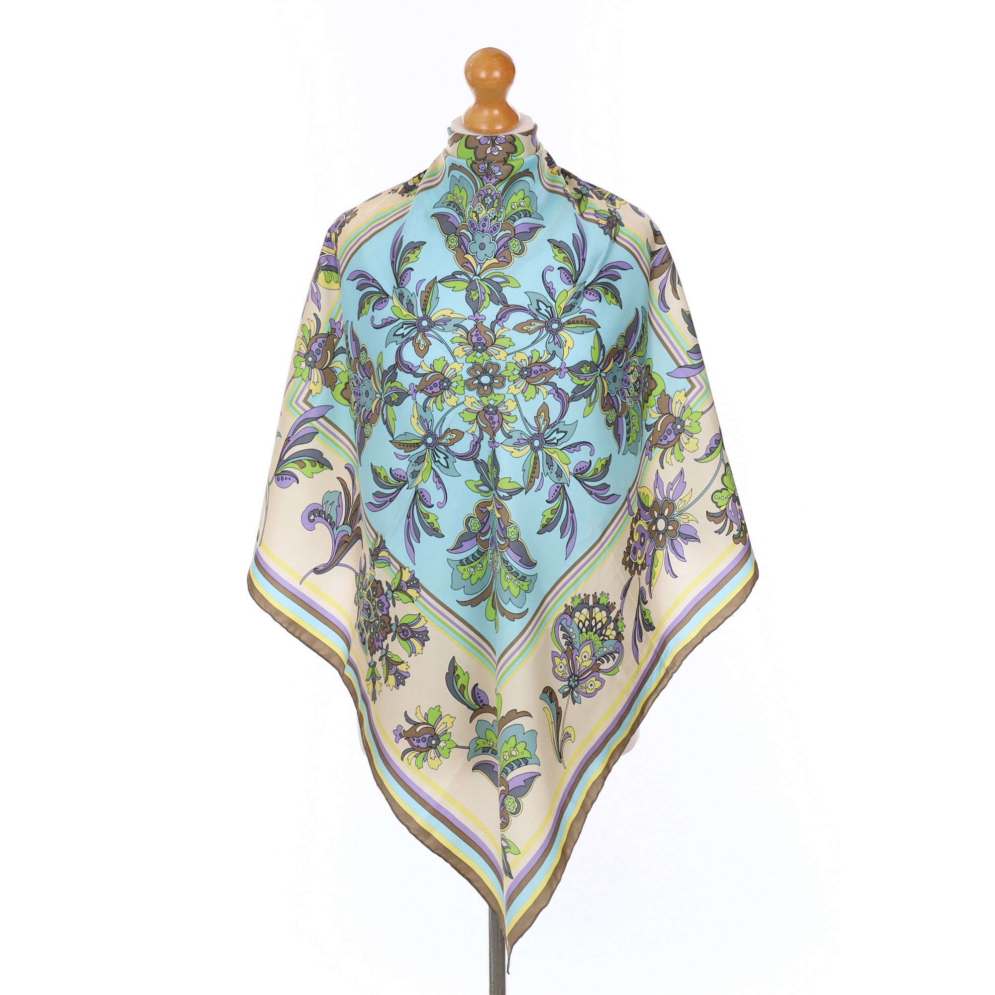 Jammers & Leufgen Floral Silk Scarf