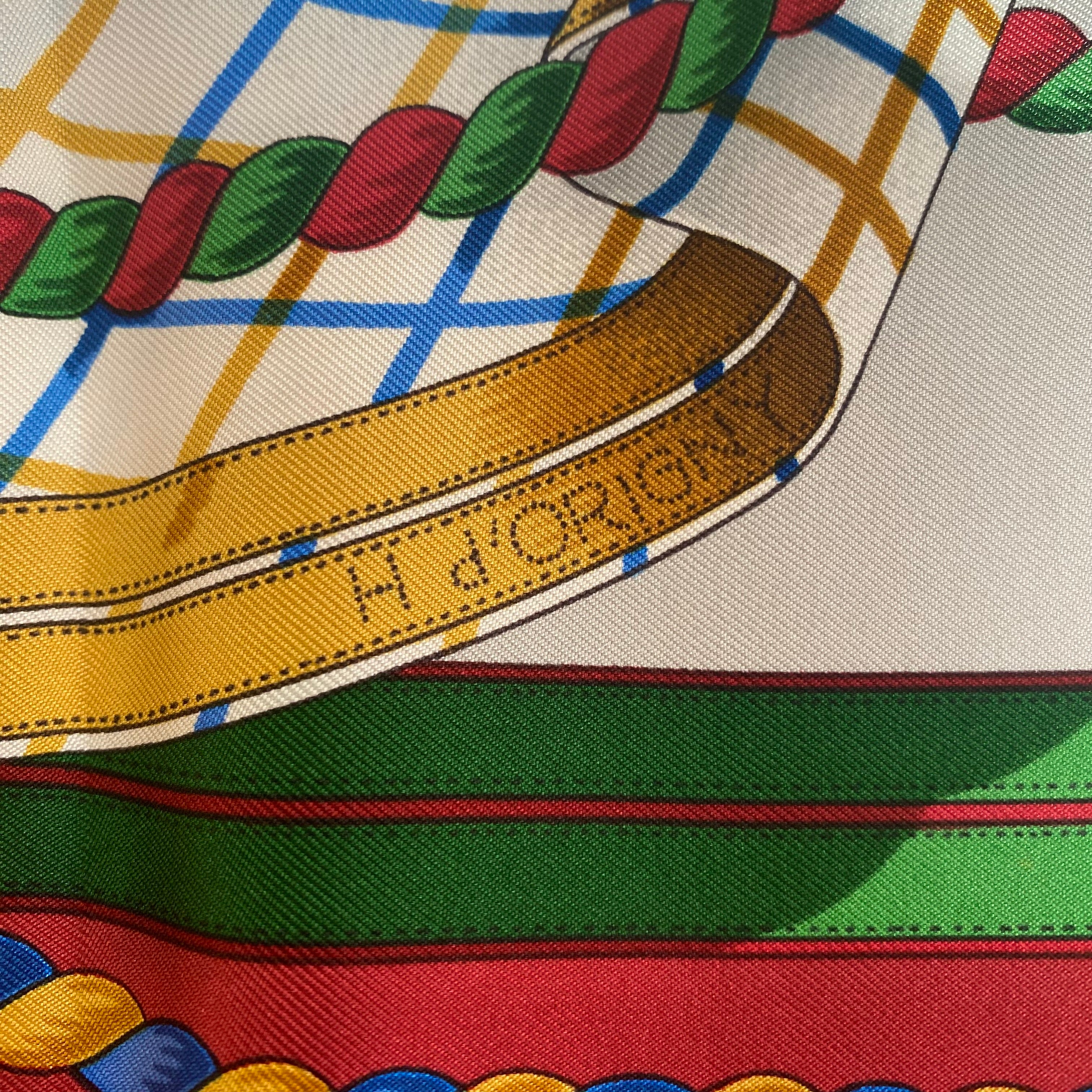 Hermès Grande Tenue Silk Scarf