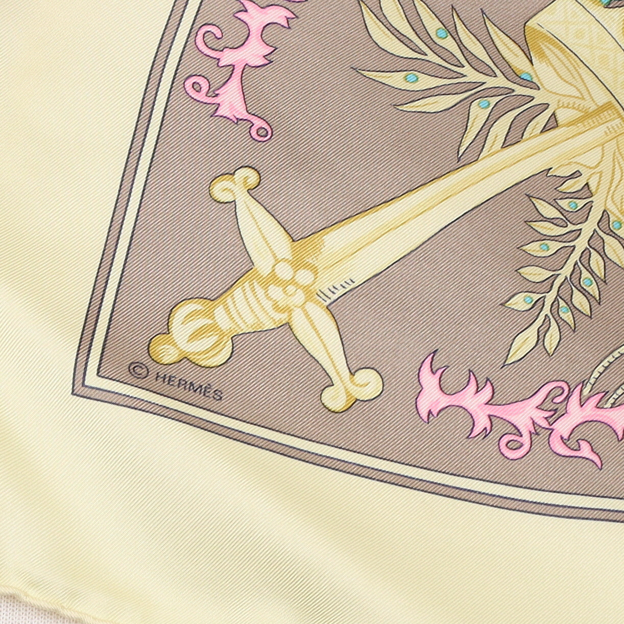 Hermès Le Tarot Vintage Silk Scarf