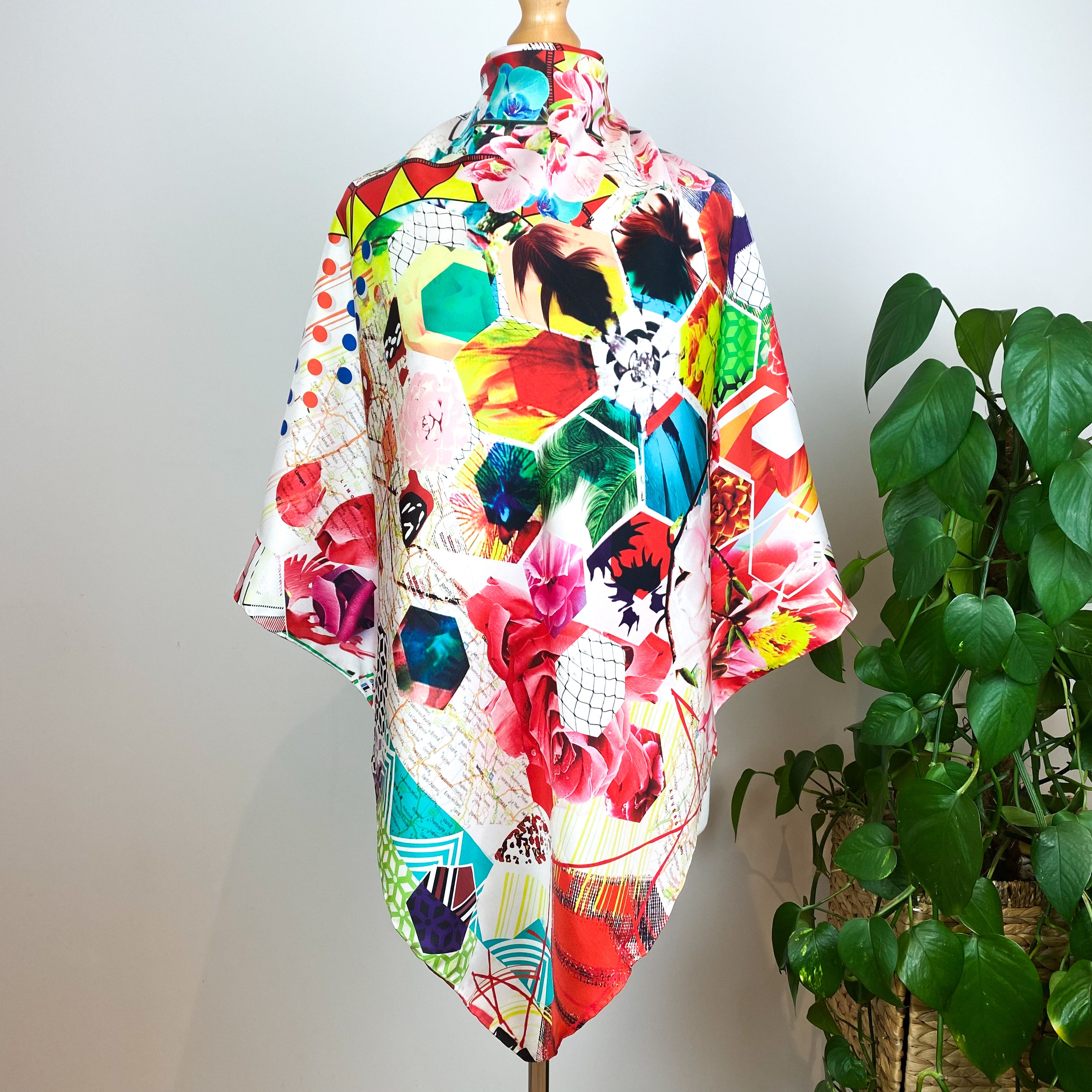 Immaculate Christian Lacroix Silk Scarf