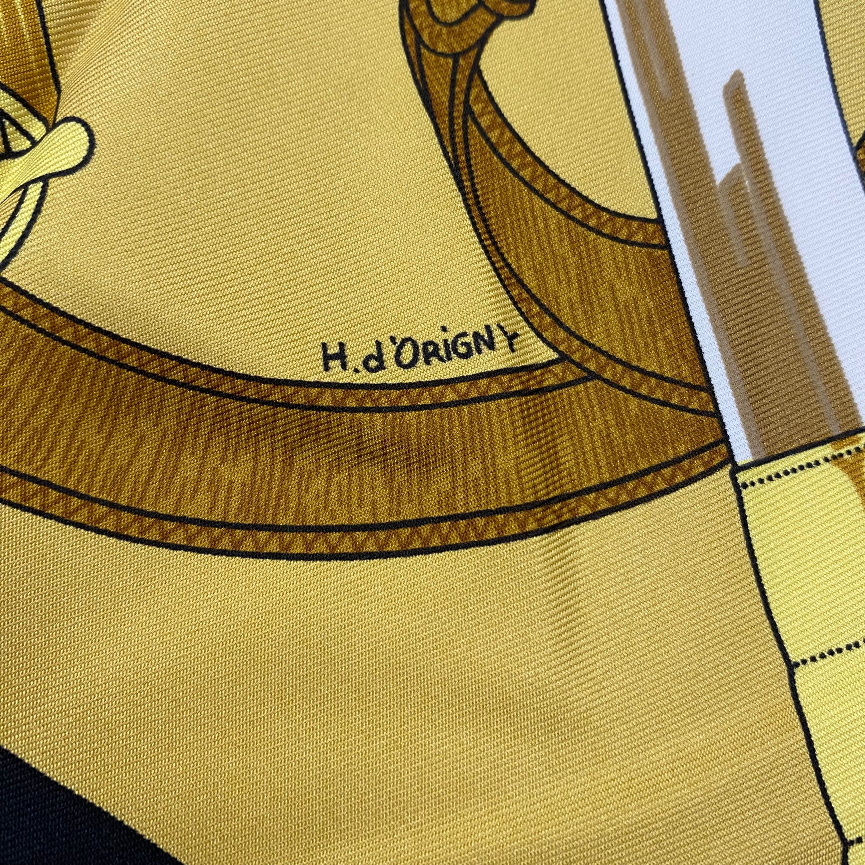 Hermès Eperon D’Or Silk Scarf