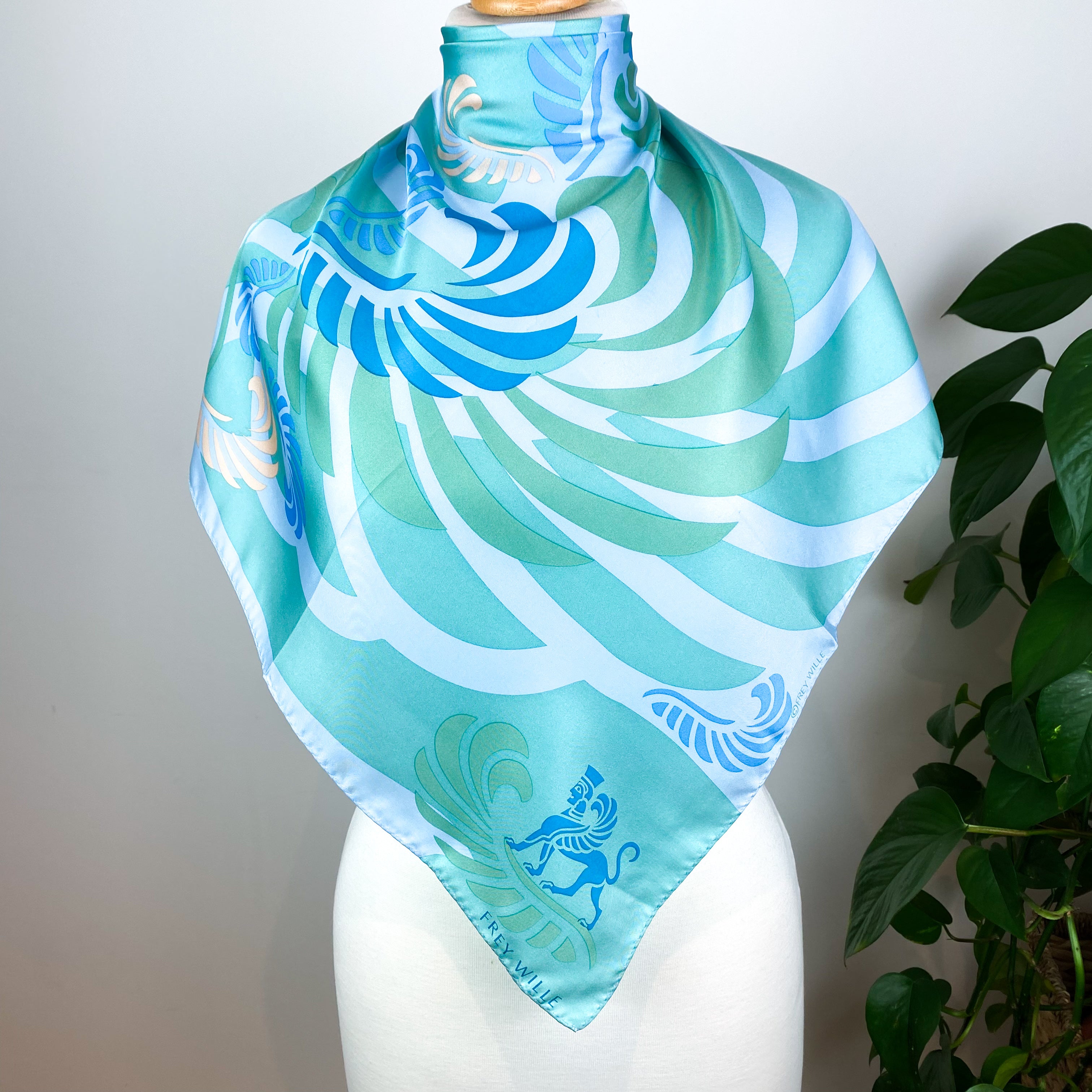 Frey Willie Modern Silk Scarf