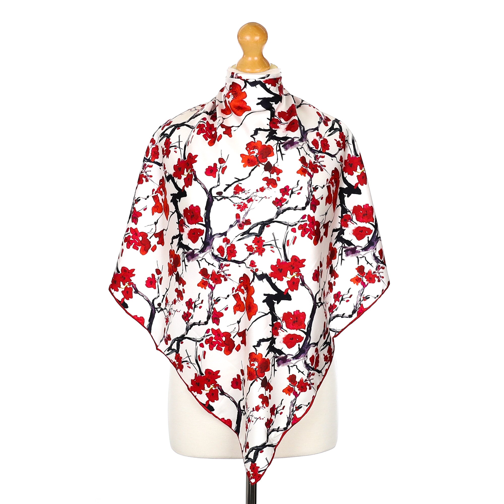 Brand New Fox & Chave Silk Scarf