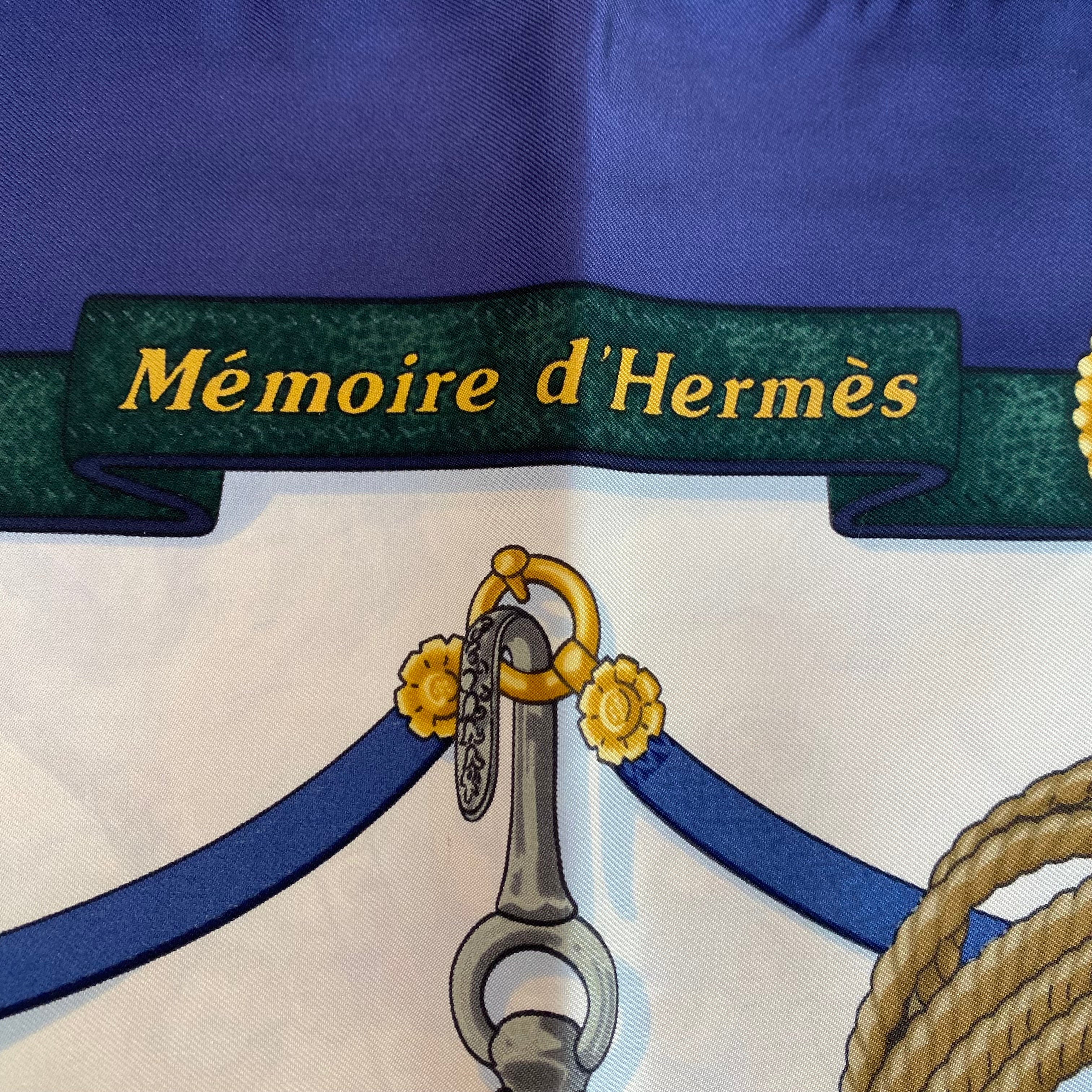 Hermès Mémoire d’Hermés Silk Scarf