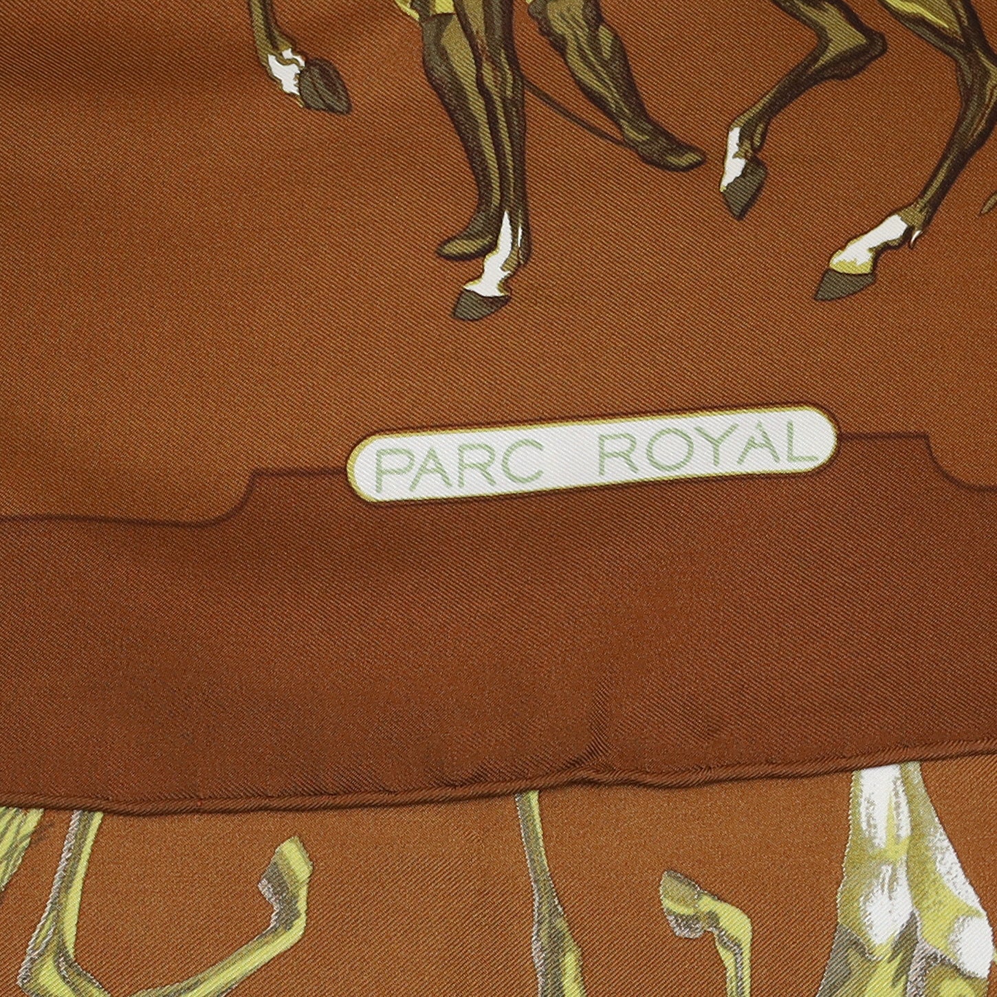 Hermès Parc Royal Silk Scarf Quite Rare