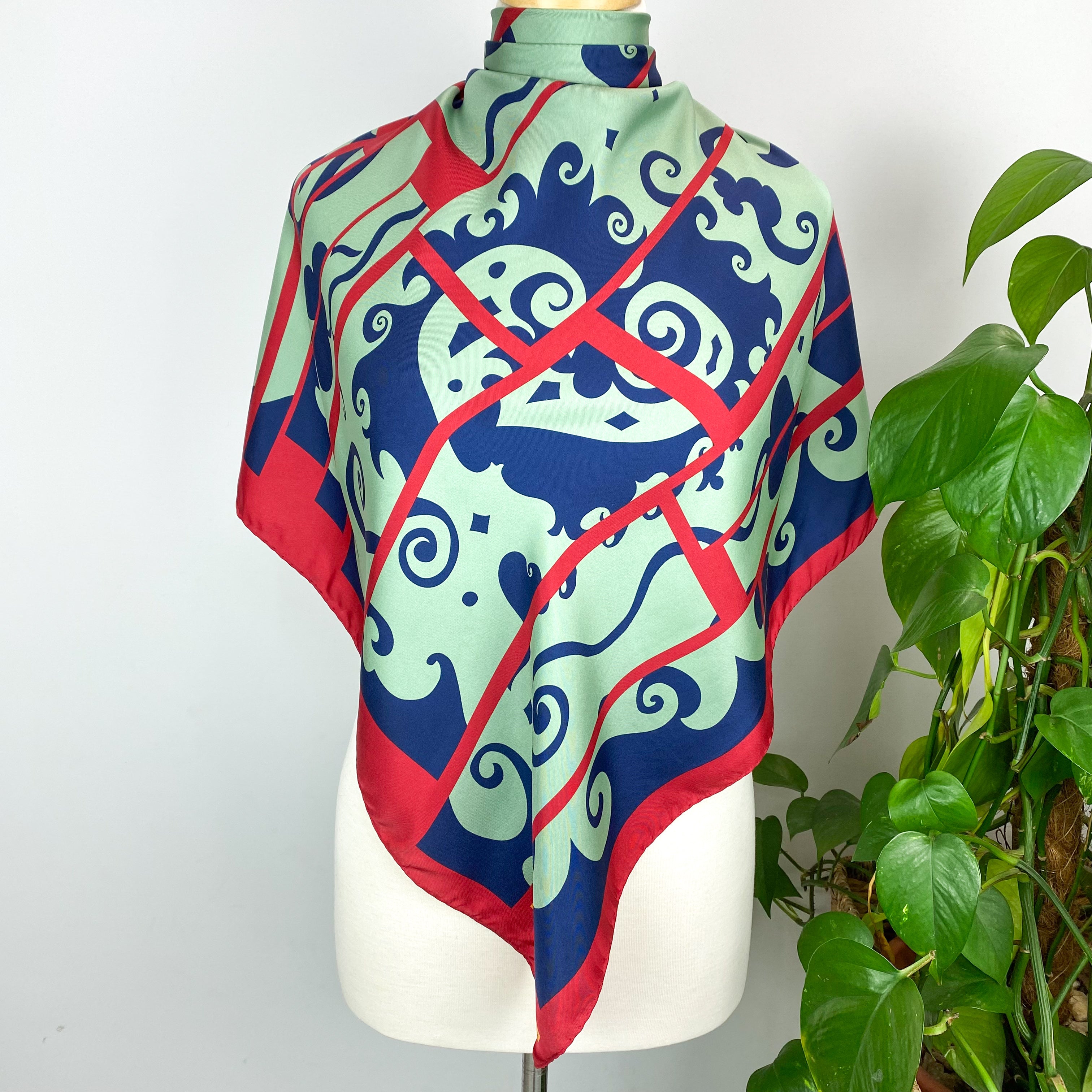 Christian Lacroix Designer Silk Scarf