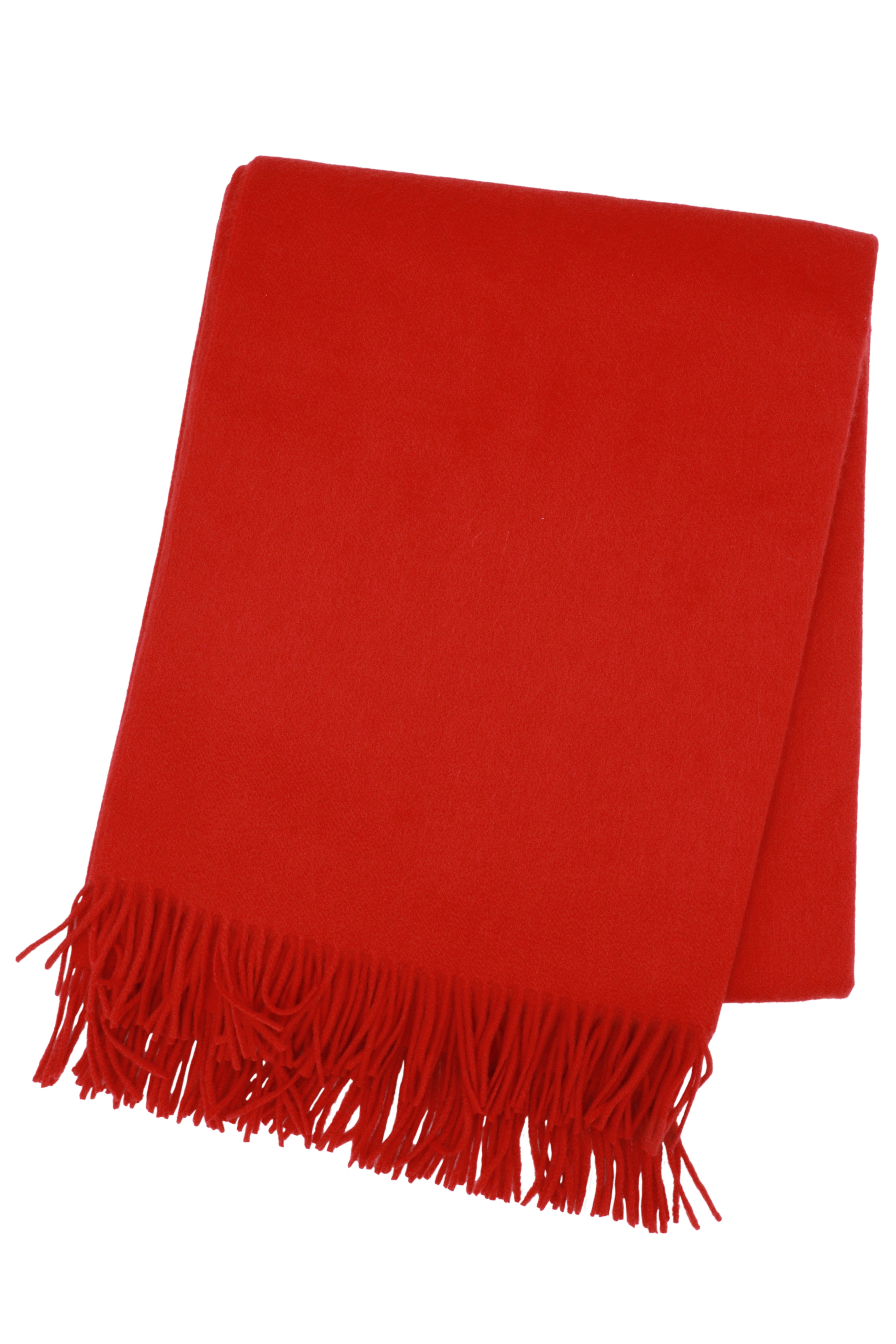 Brand New English Christmas Red Luxury Woven Cashmere Blanket