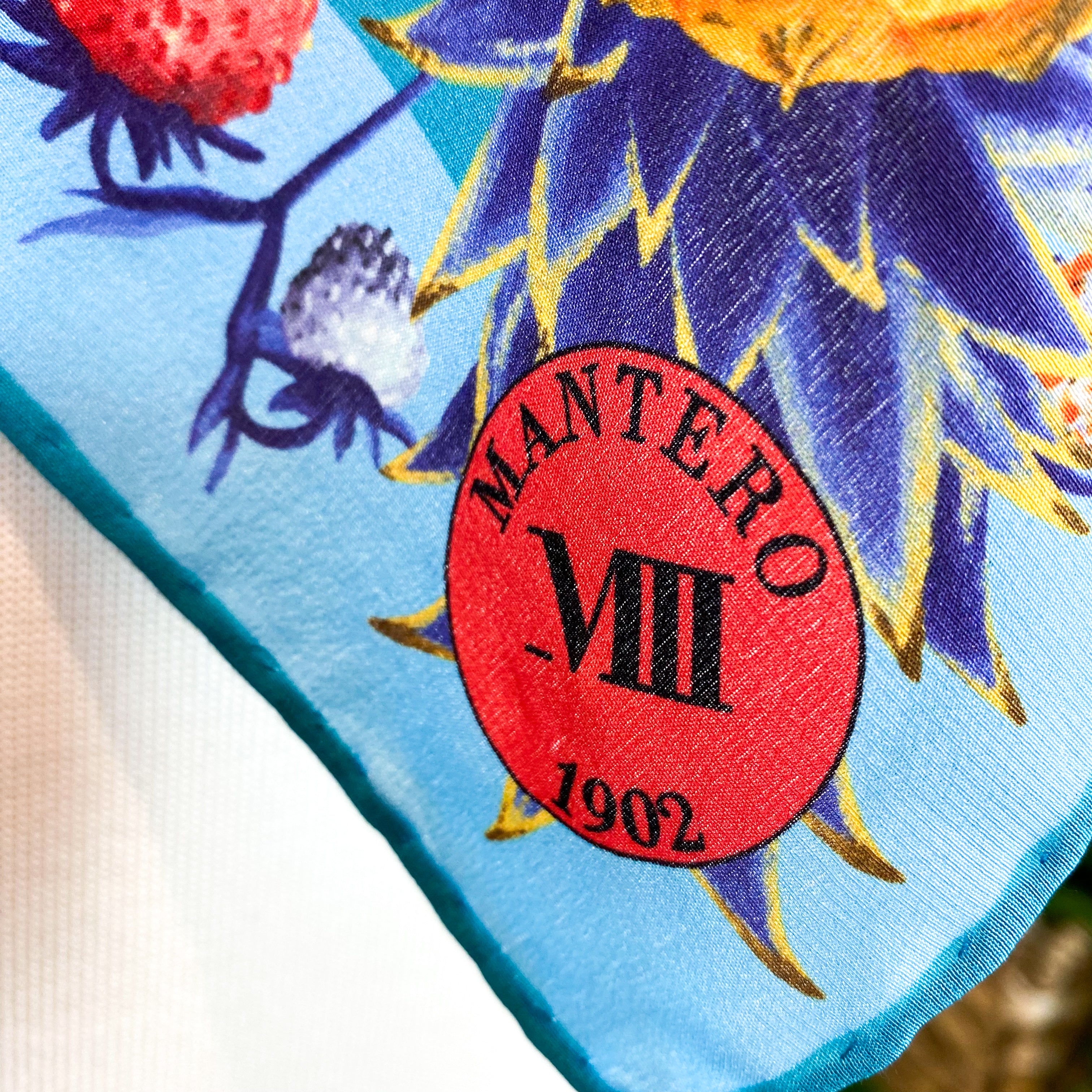 Colourful Fruit Mantero Silk Scarf