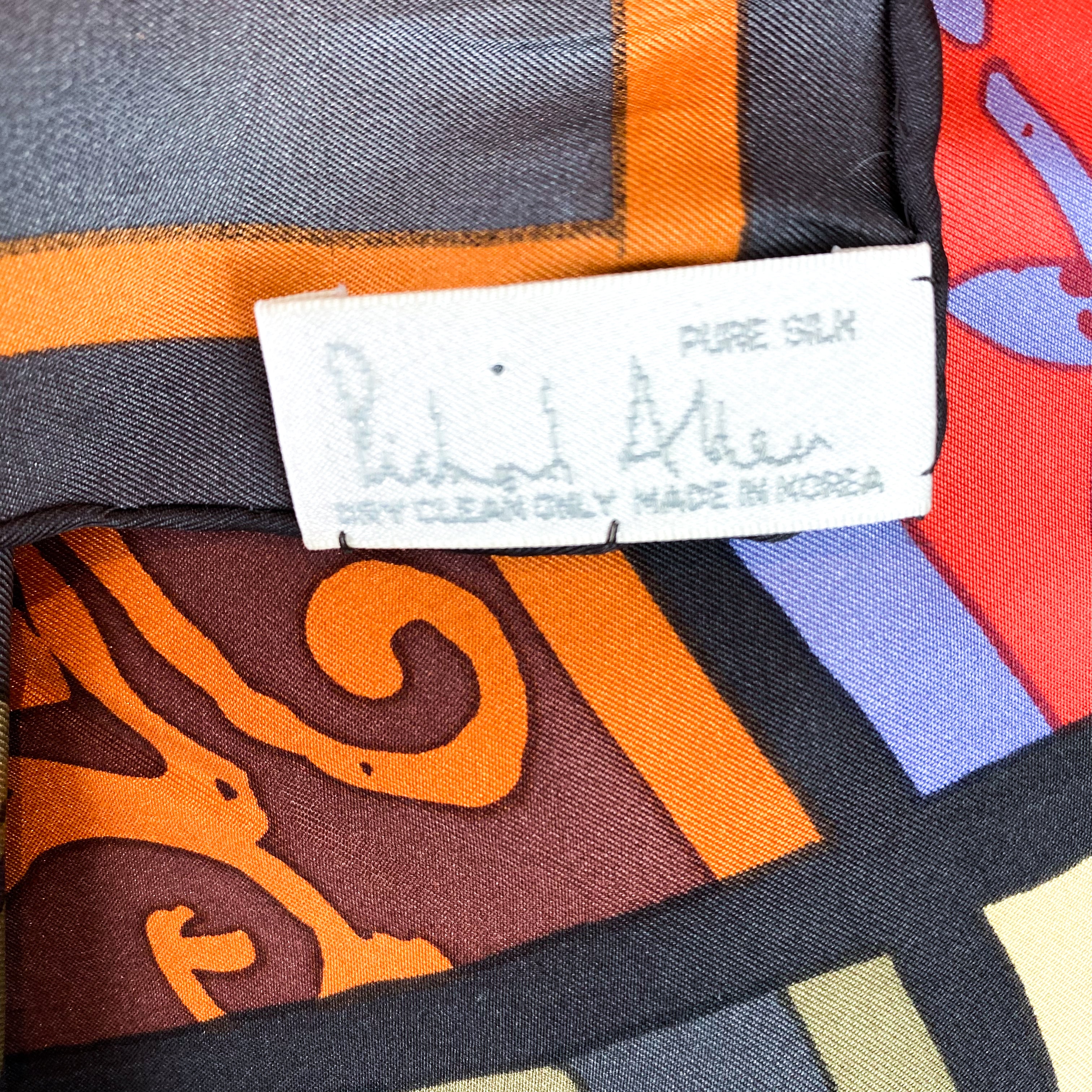 Richard Allan Vintage Silk Scarf