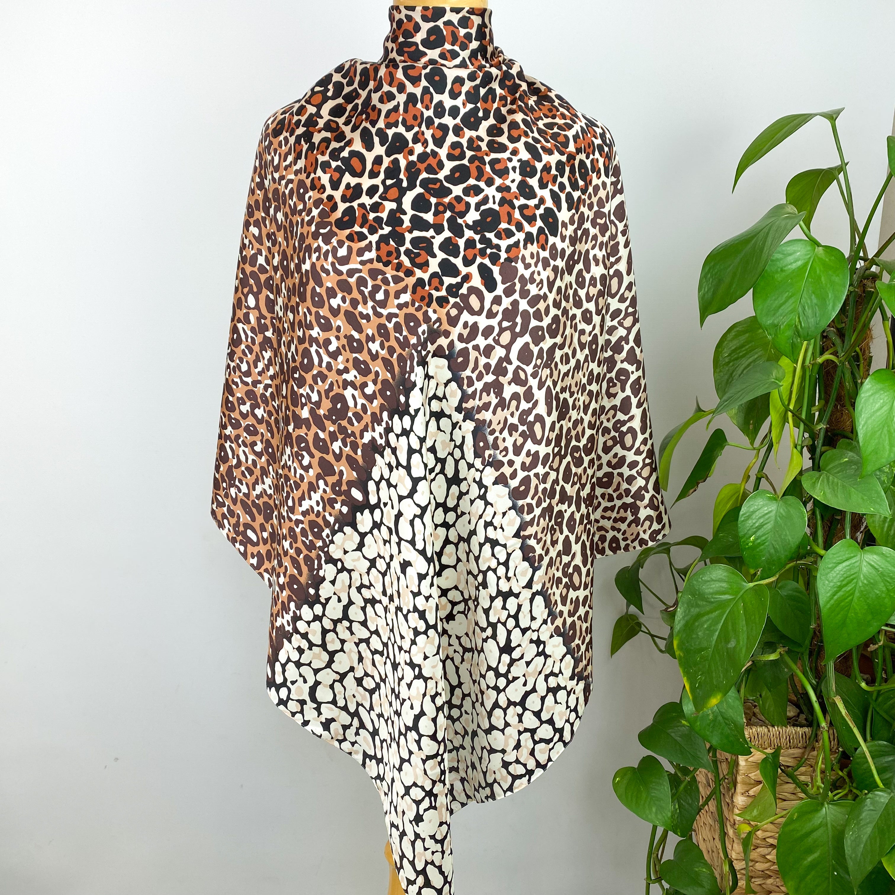 Animal Print John Lewis Silk Scarf