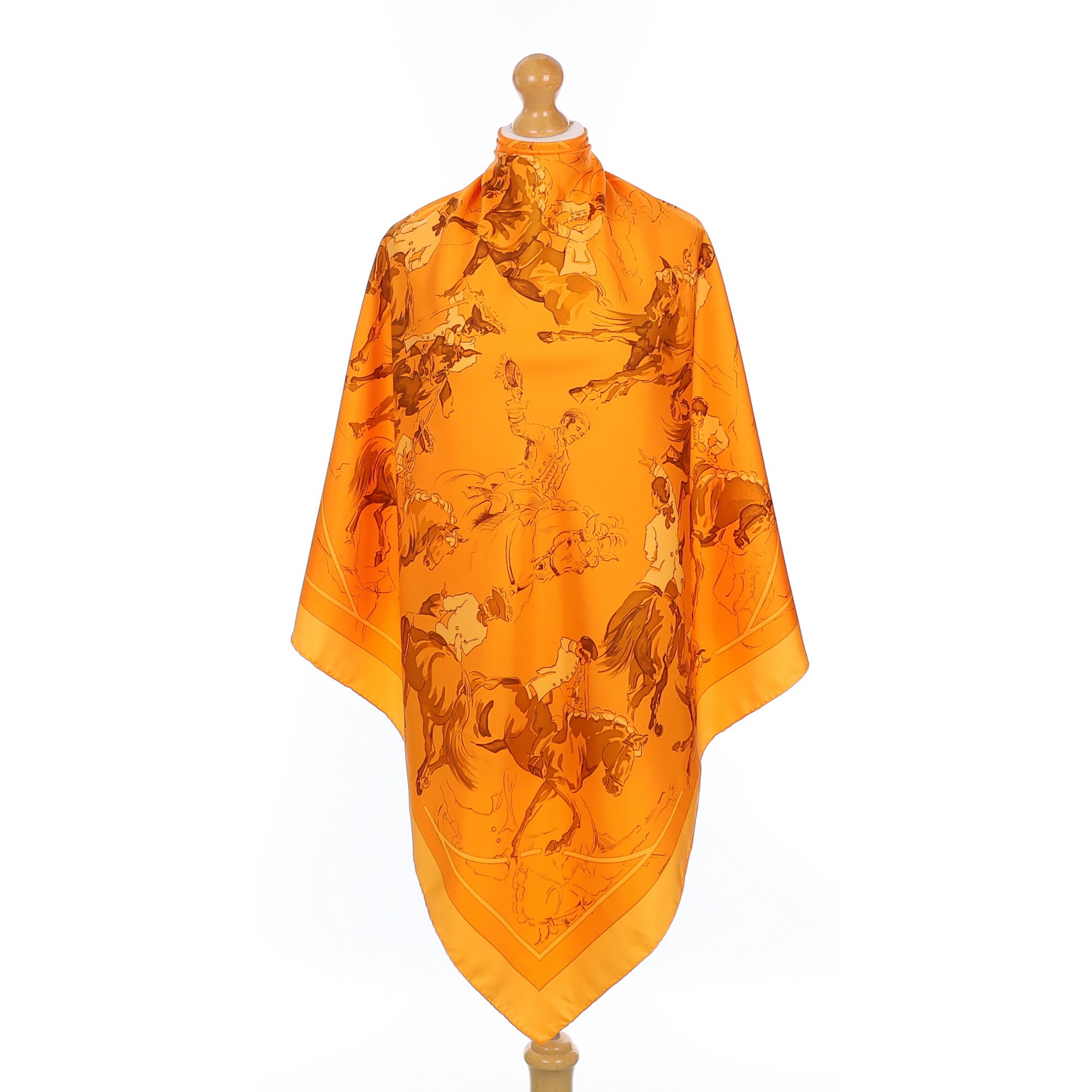 Pristine Hermès Ballet Équestre Silk Scarf Quite Rare