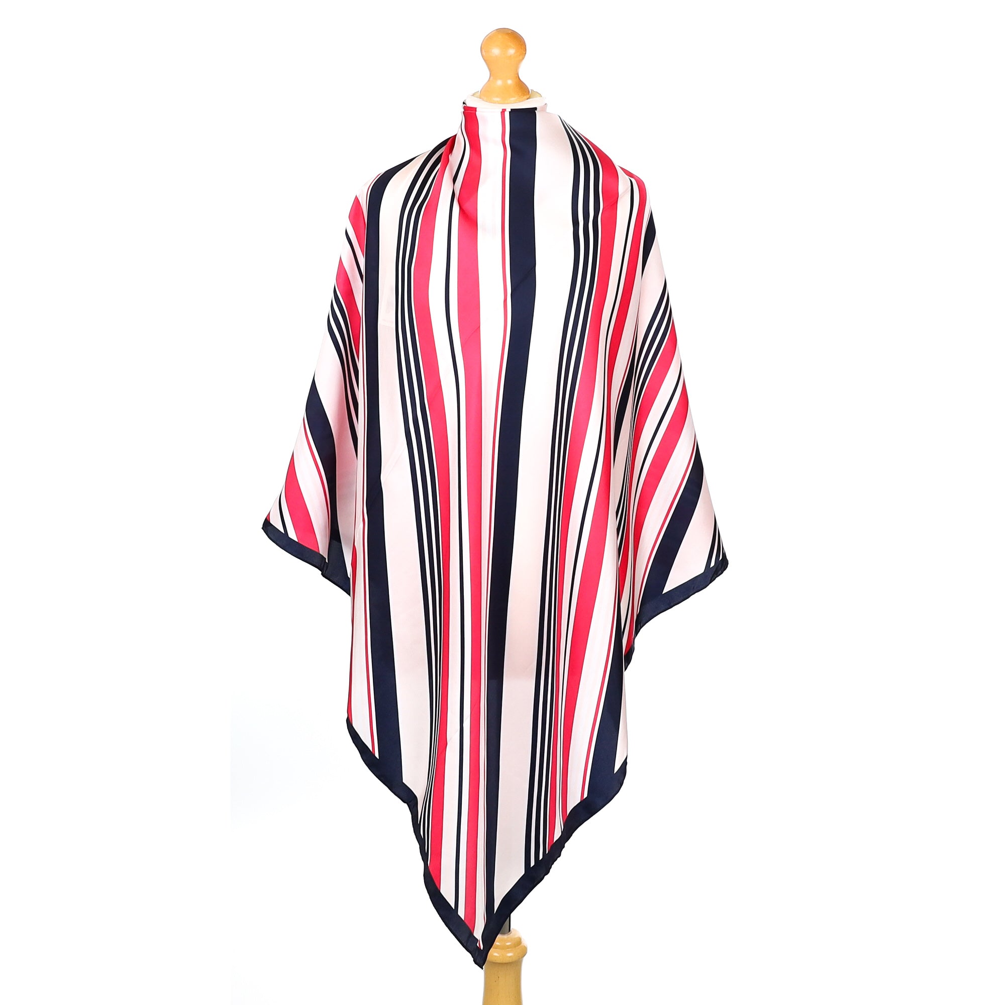 Brand New Austin Reed Striped Vintage Silk Scarf
