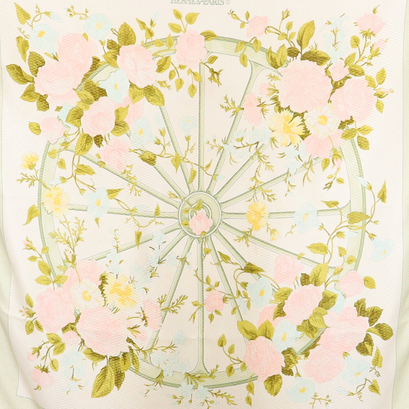 Hermès Romantique Vintage Silk Scarf