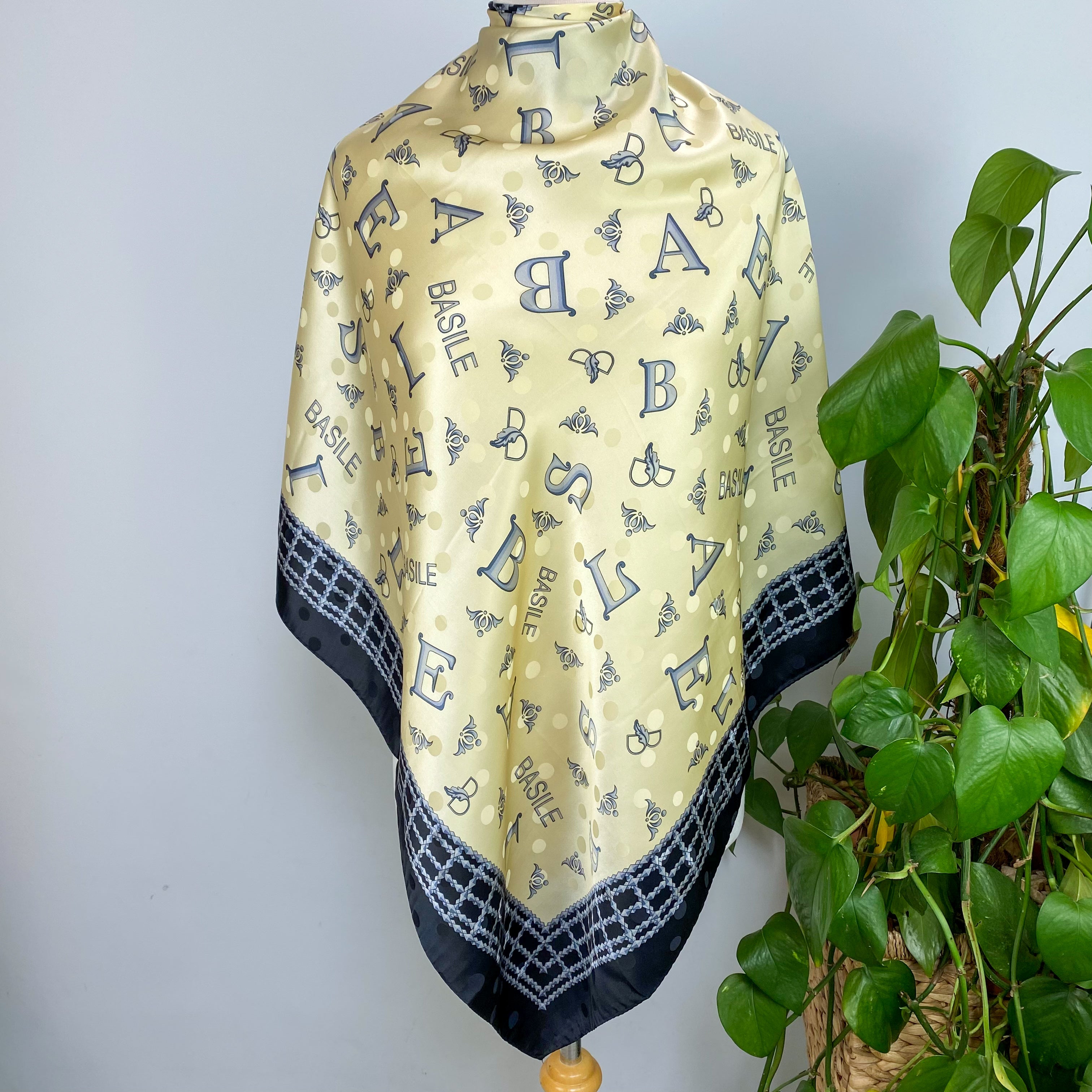 Brand New Basile Silk Scarf
