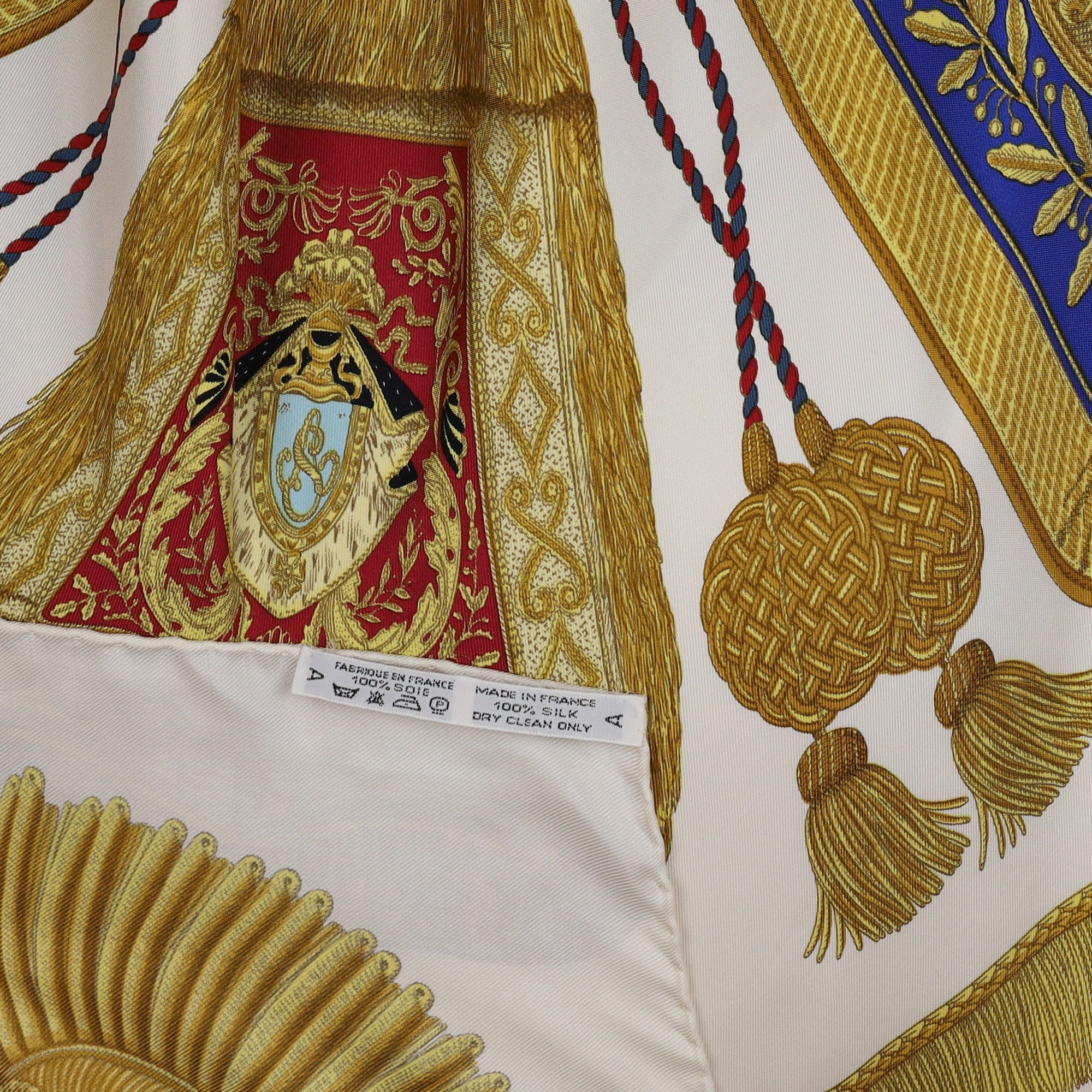 Hermès Poste Et Cavalerie Silk Scarf